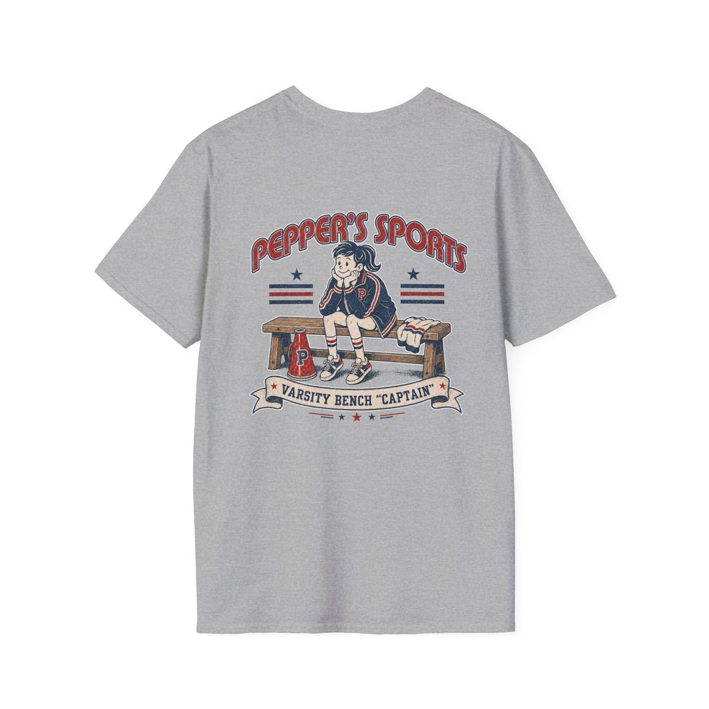 Varsity Bench Captain Pepper T-Shirt