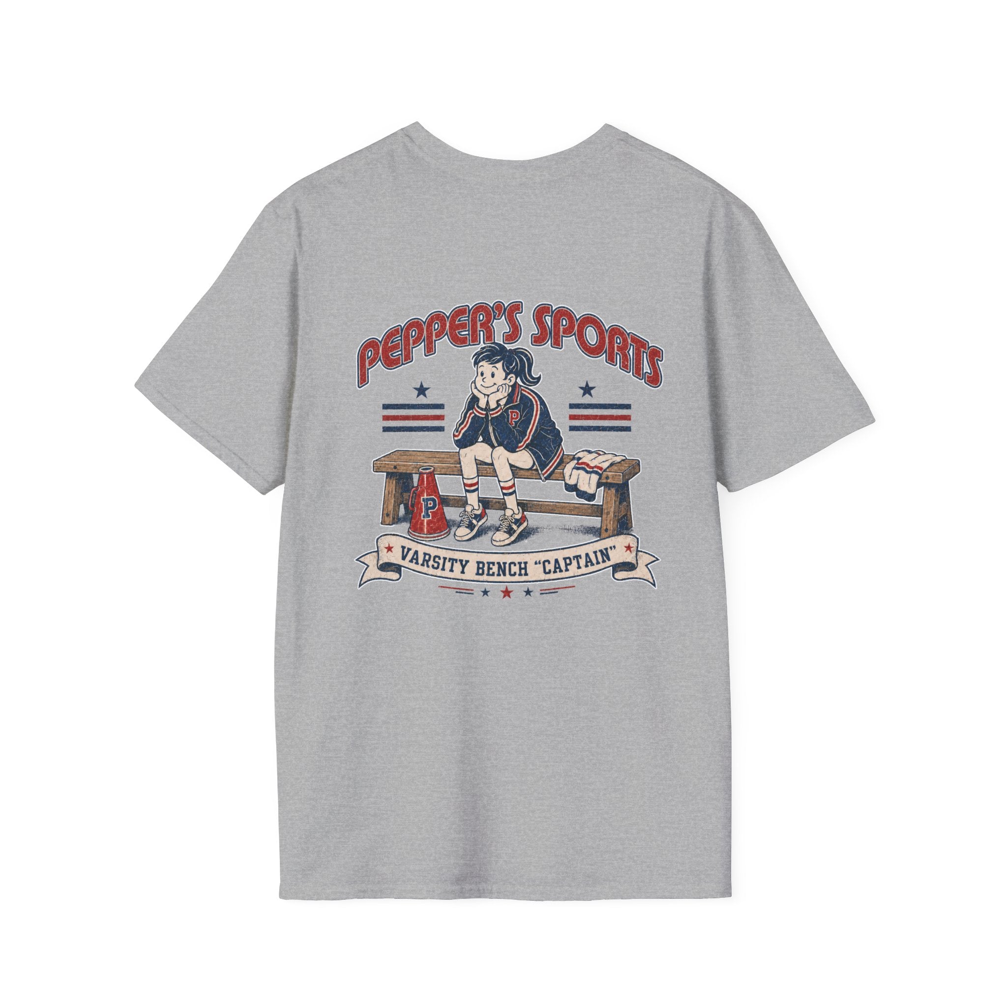 Varsity Bench Captain Pepper T-Shirt