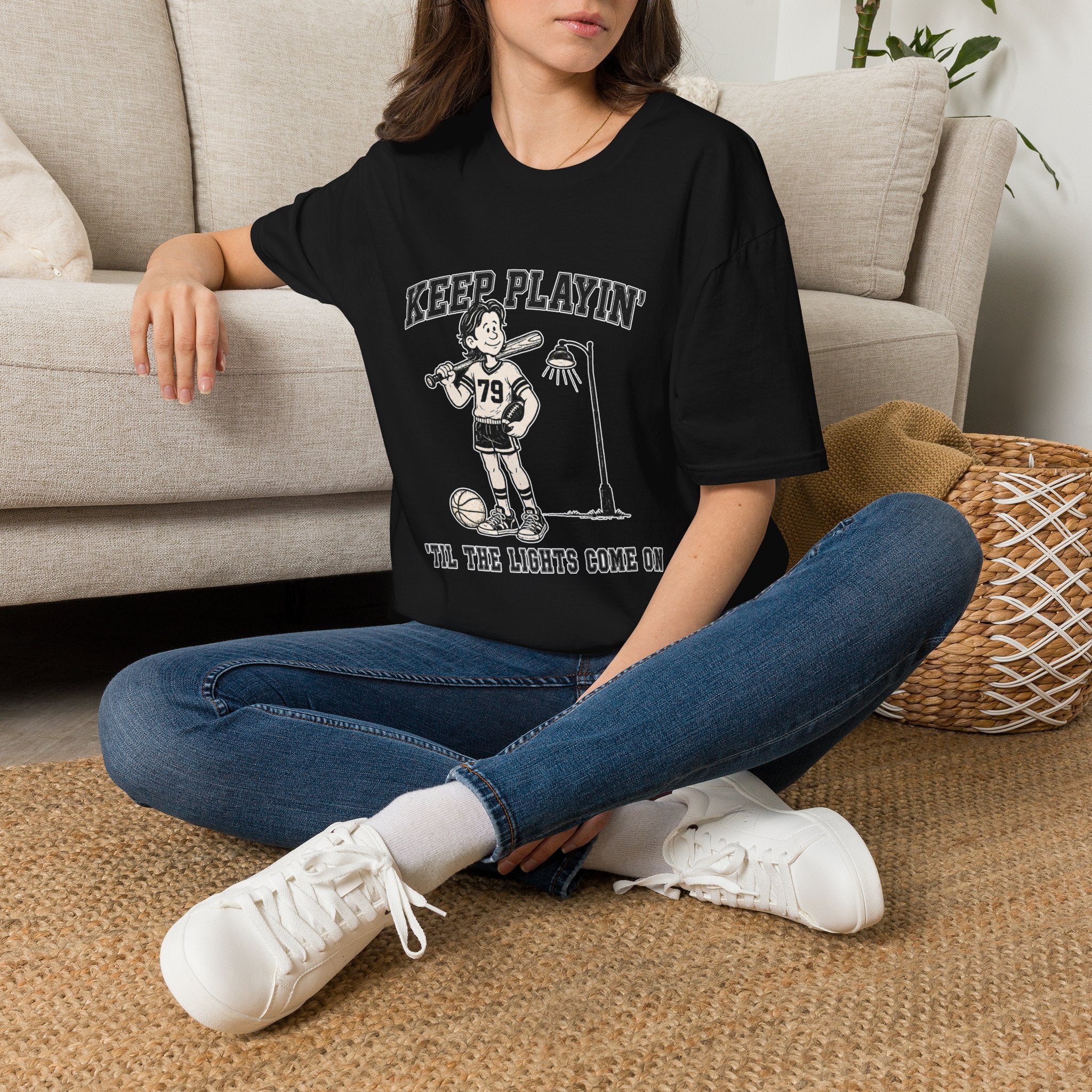 Keep Playin Til The Lights Come On - Pep T-Shirt