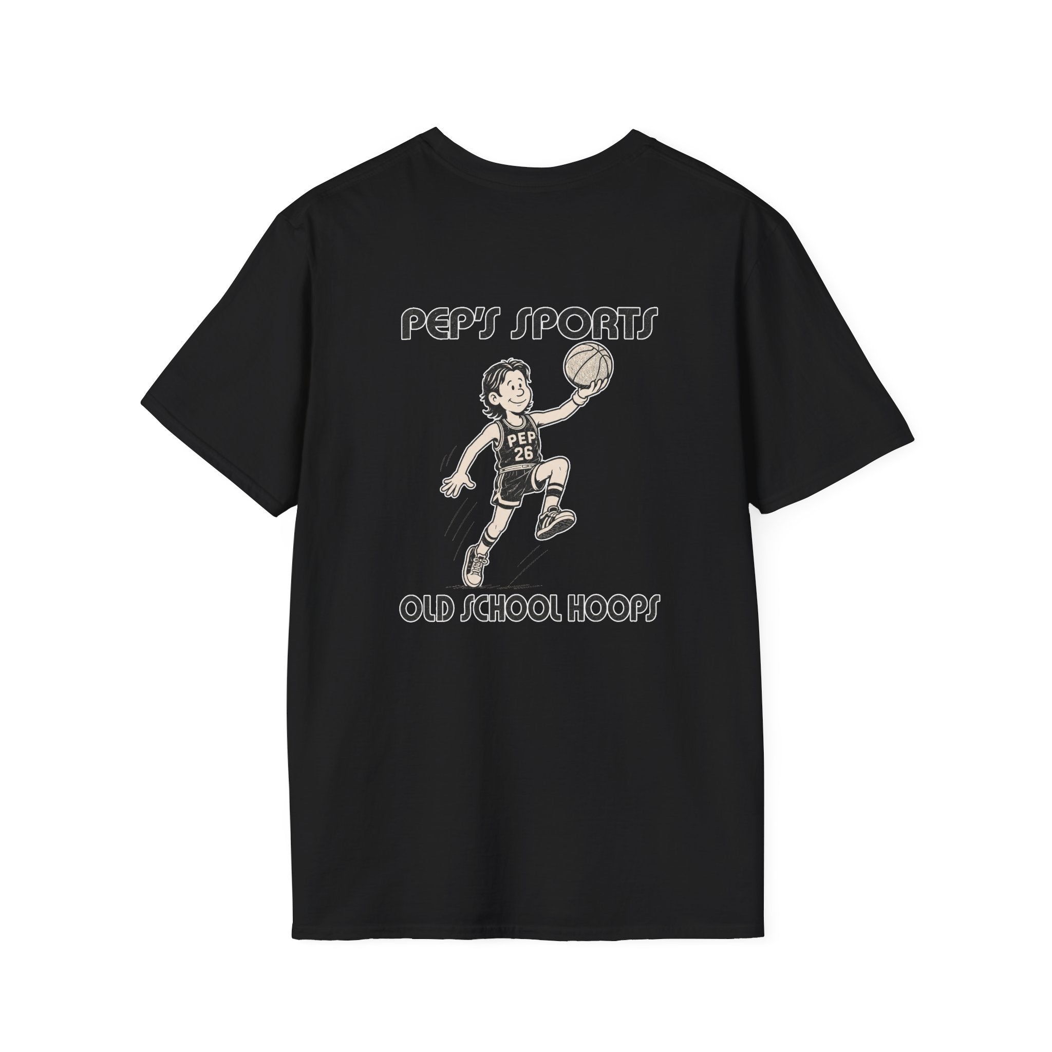 Pep Basketball Old School Hoops T-Shirt