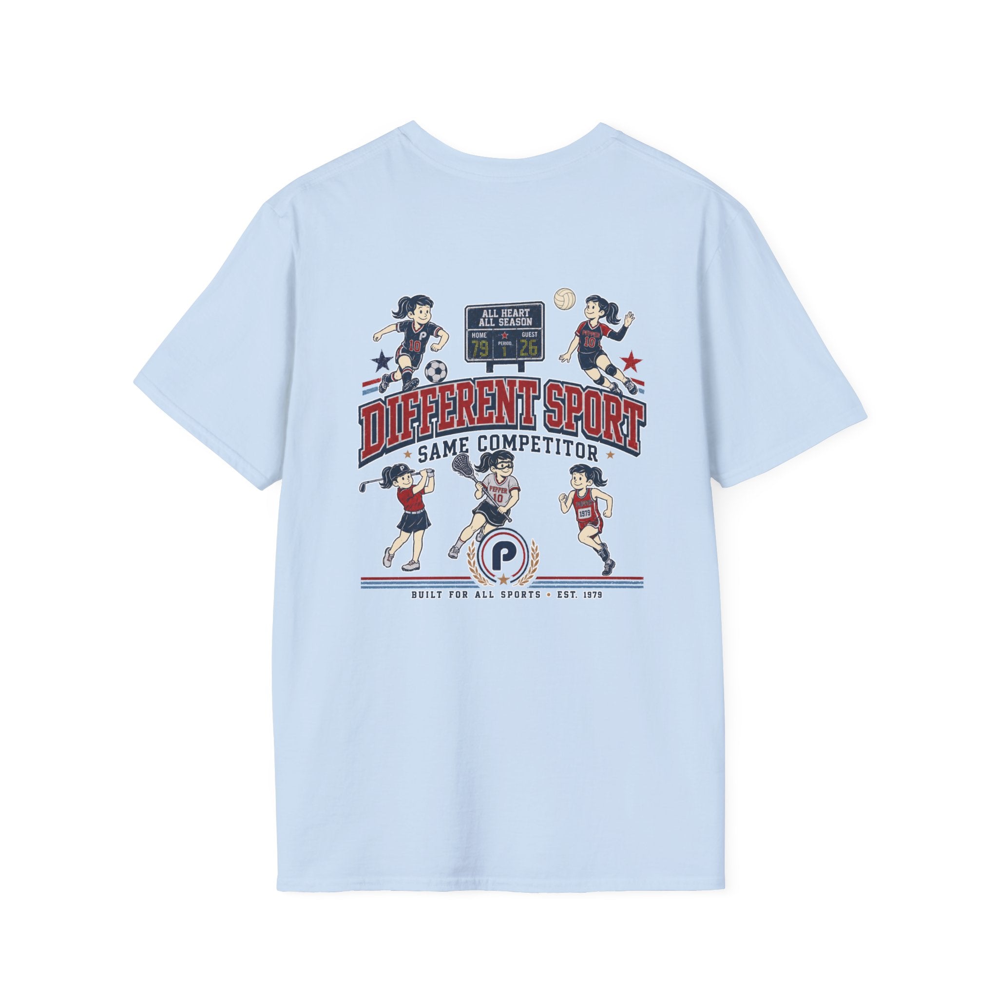 Different Sport Same Competitor 02 Pepper T-Shirt