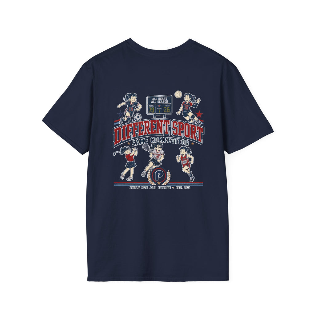 Different Sport Same Competitor 02 Pepper T-Shirt