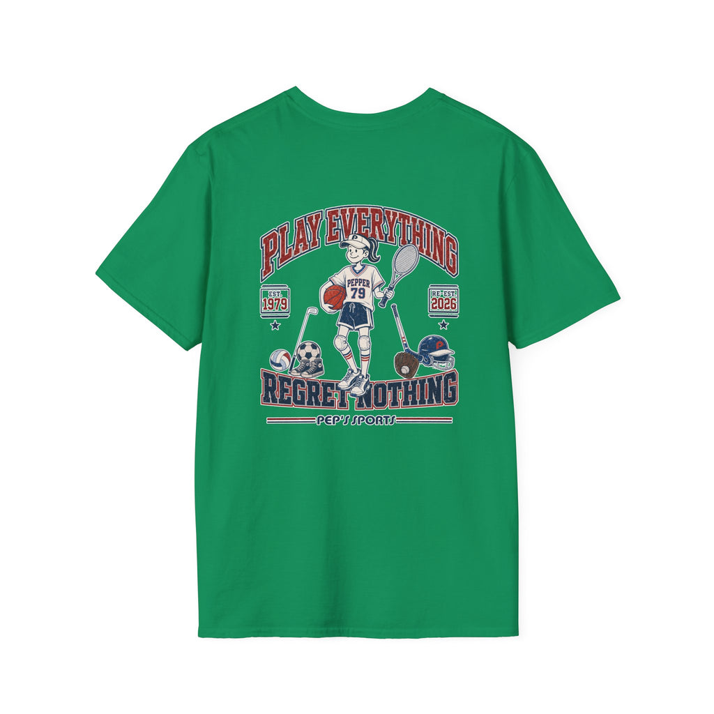 Play Everything Regret Nothing Pepper T-Shirt