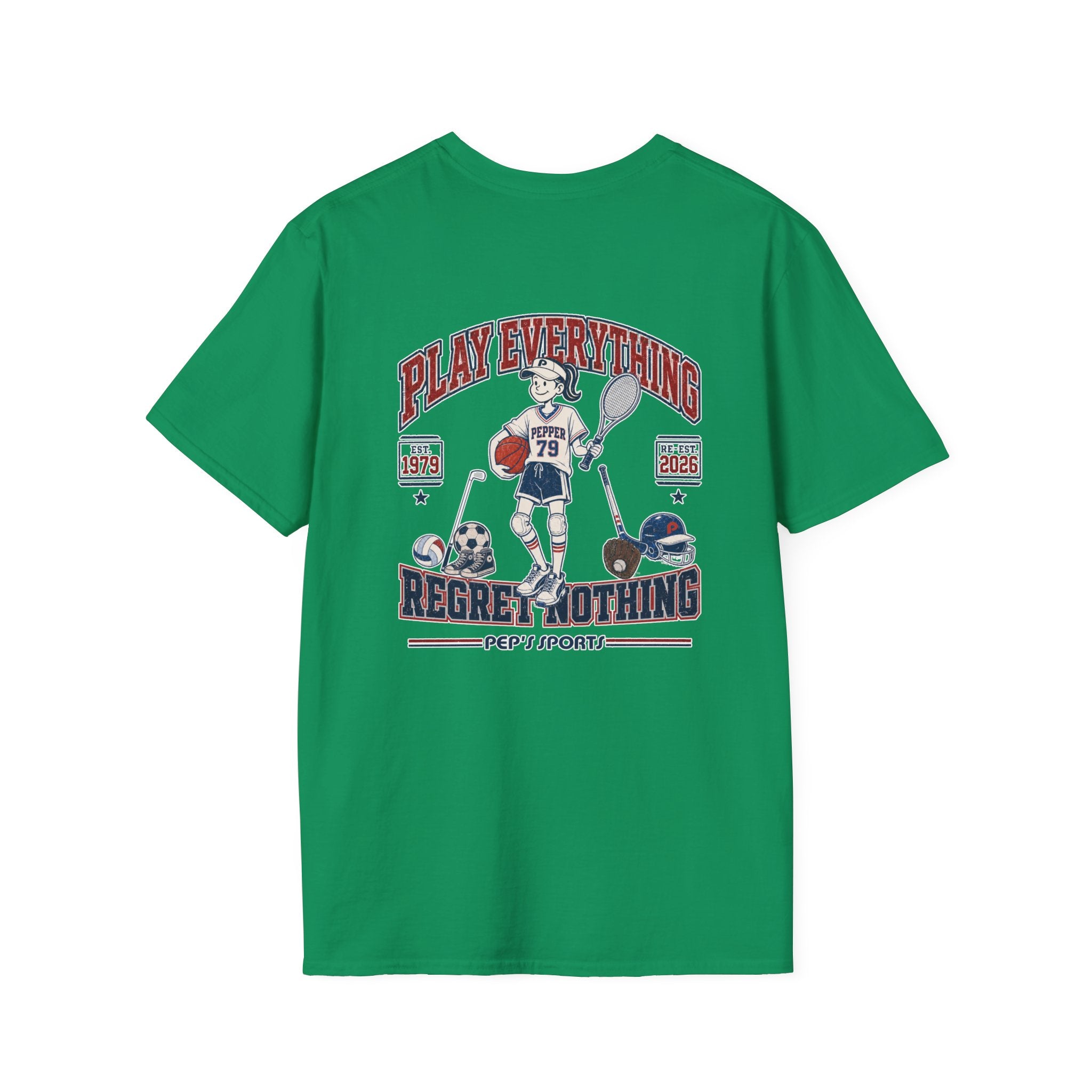 Play Everything Regret Nothing Pepper T-Shirt