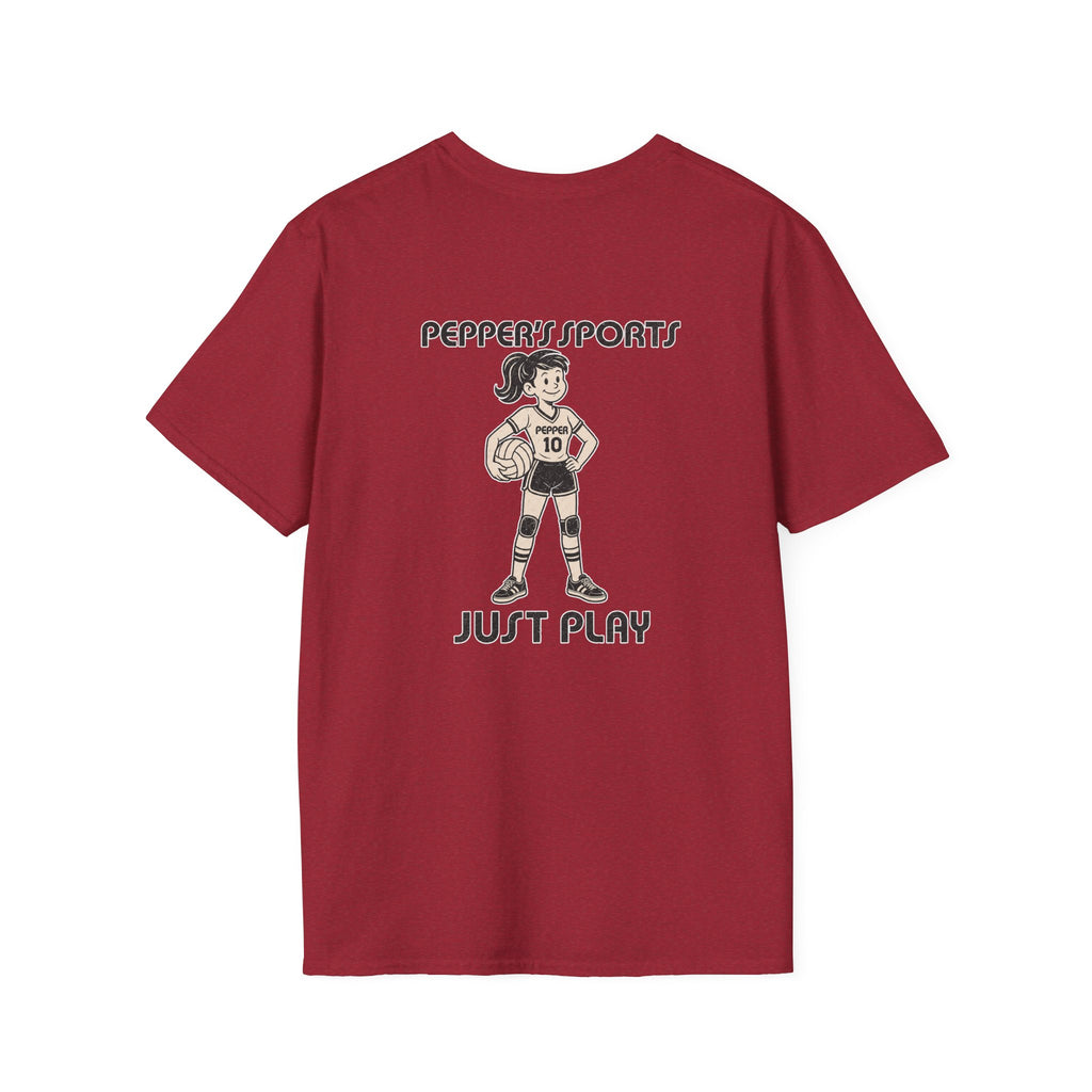 Pepper Volleyball Just Play T-Shirt
