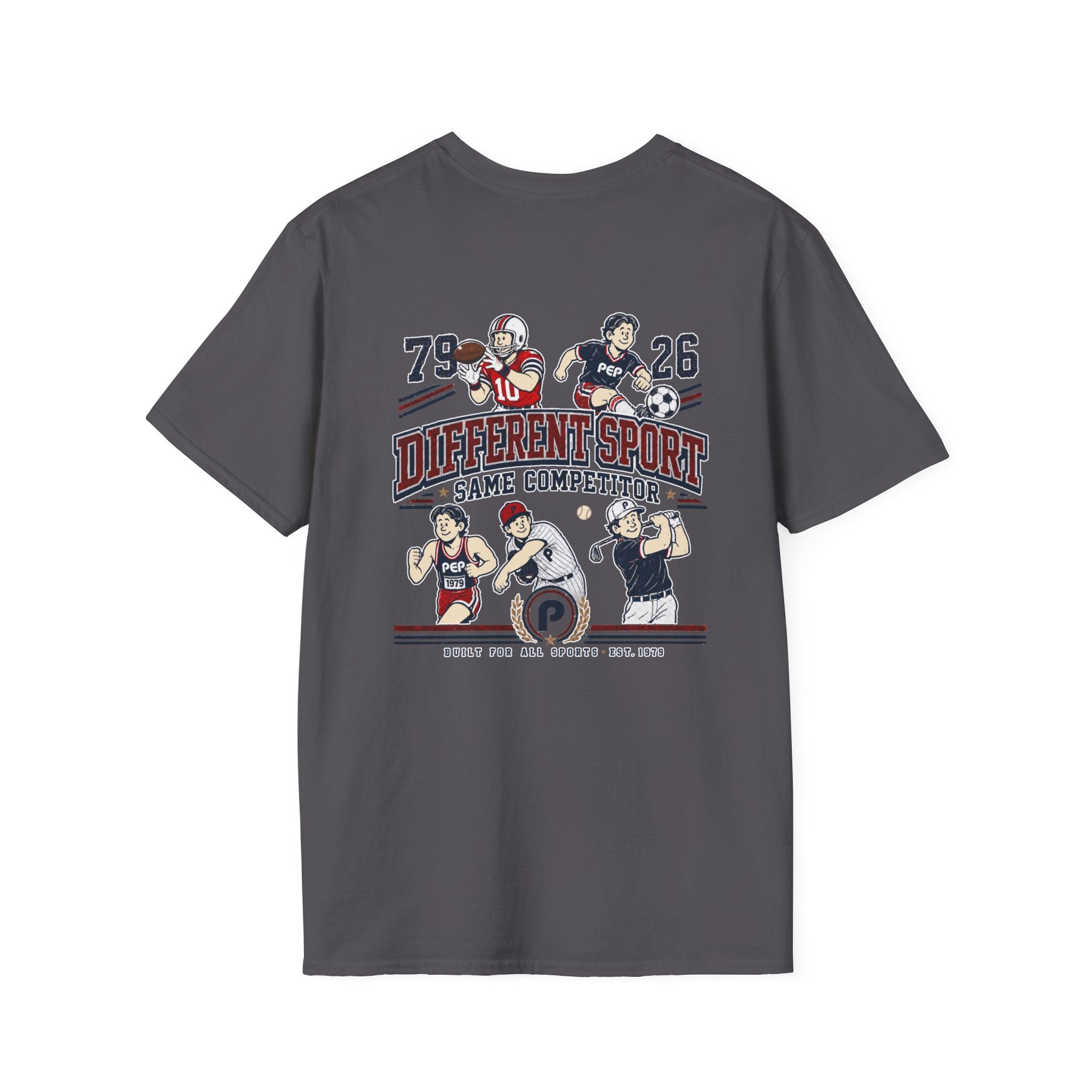 Different Sport Same Competitor 02 Pep T-Shirt