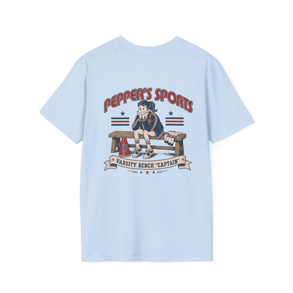 Varsity Bench Captain Pepper T-Shirt