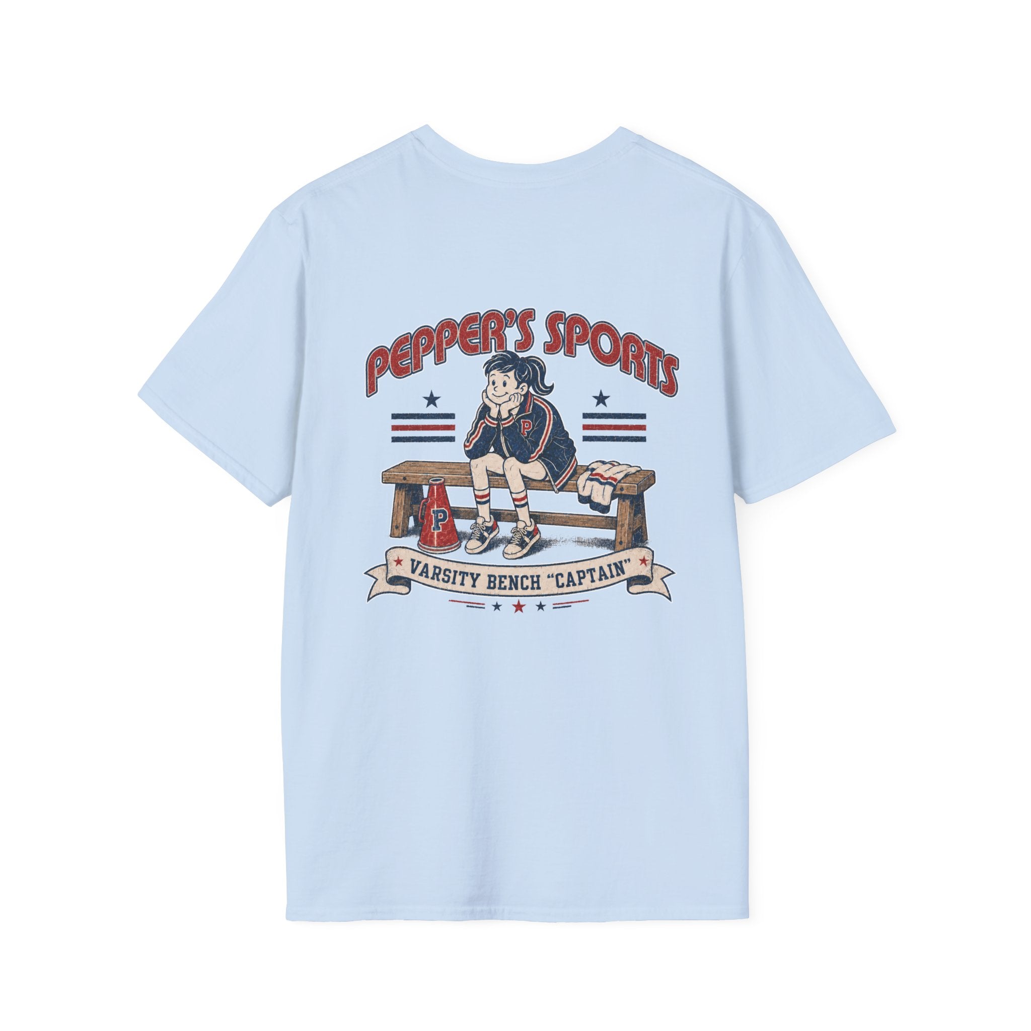 Varsity Bench Captain Pepper T-Shirt