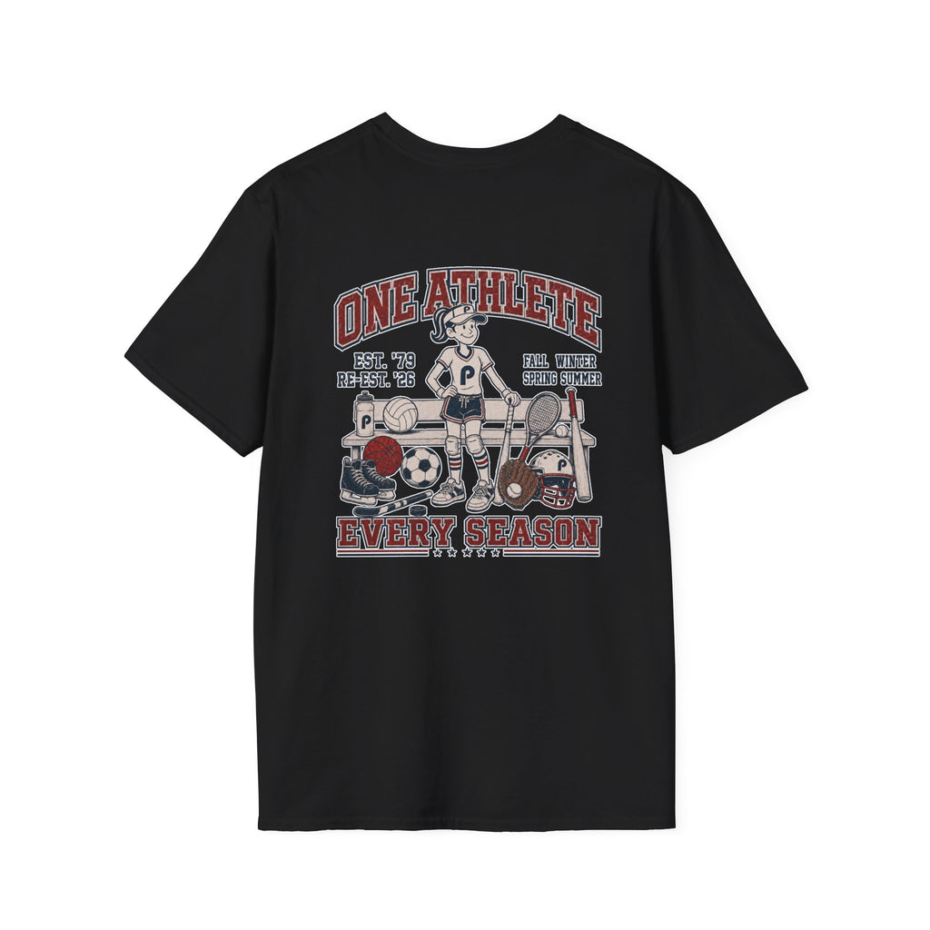 One Athlete Every Season Pepper T-Shirt