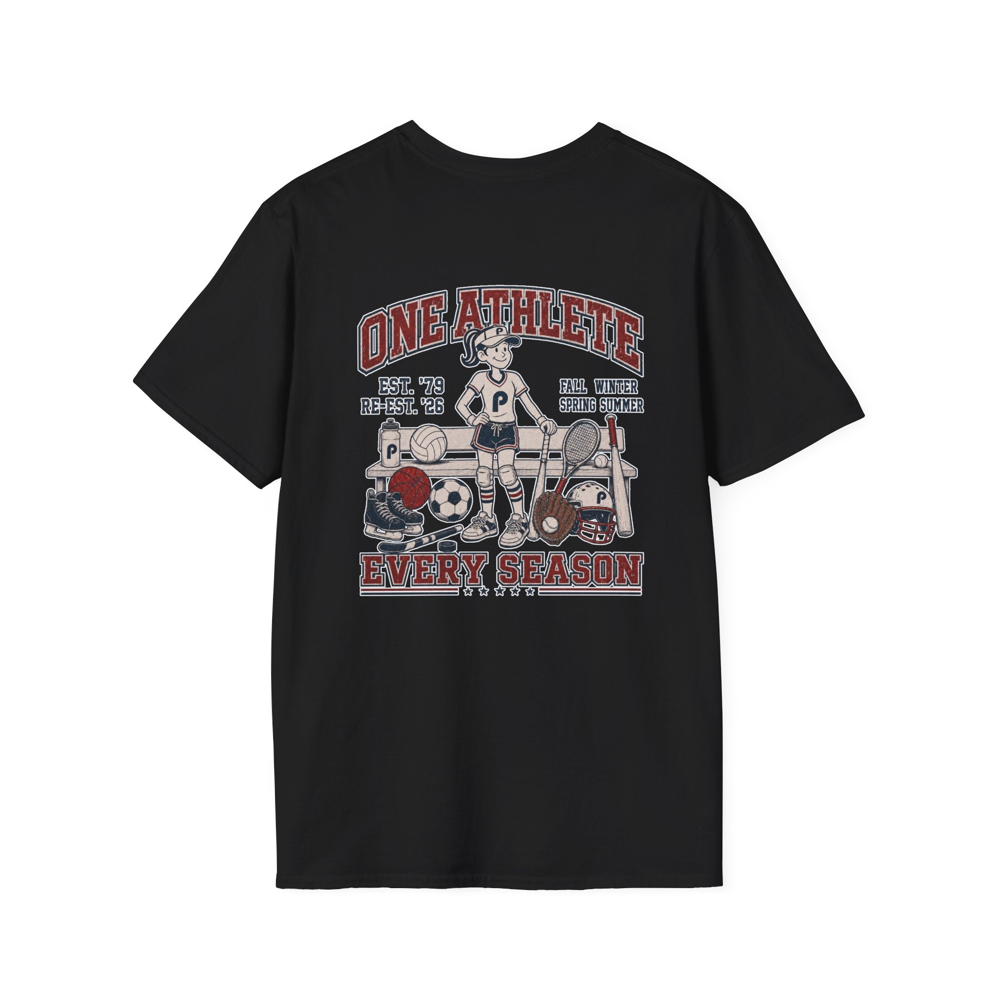 One Athlete Every Season Pepper T-Shirt
