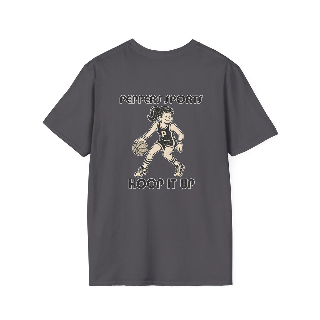 Pepper Basketball Hoop It Up T-Shirt