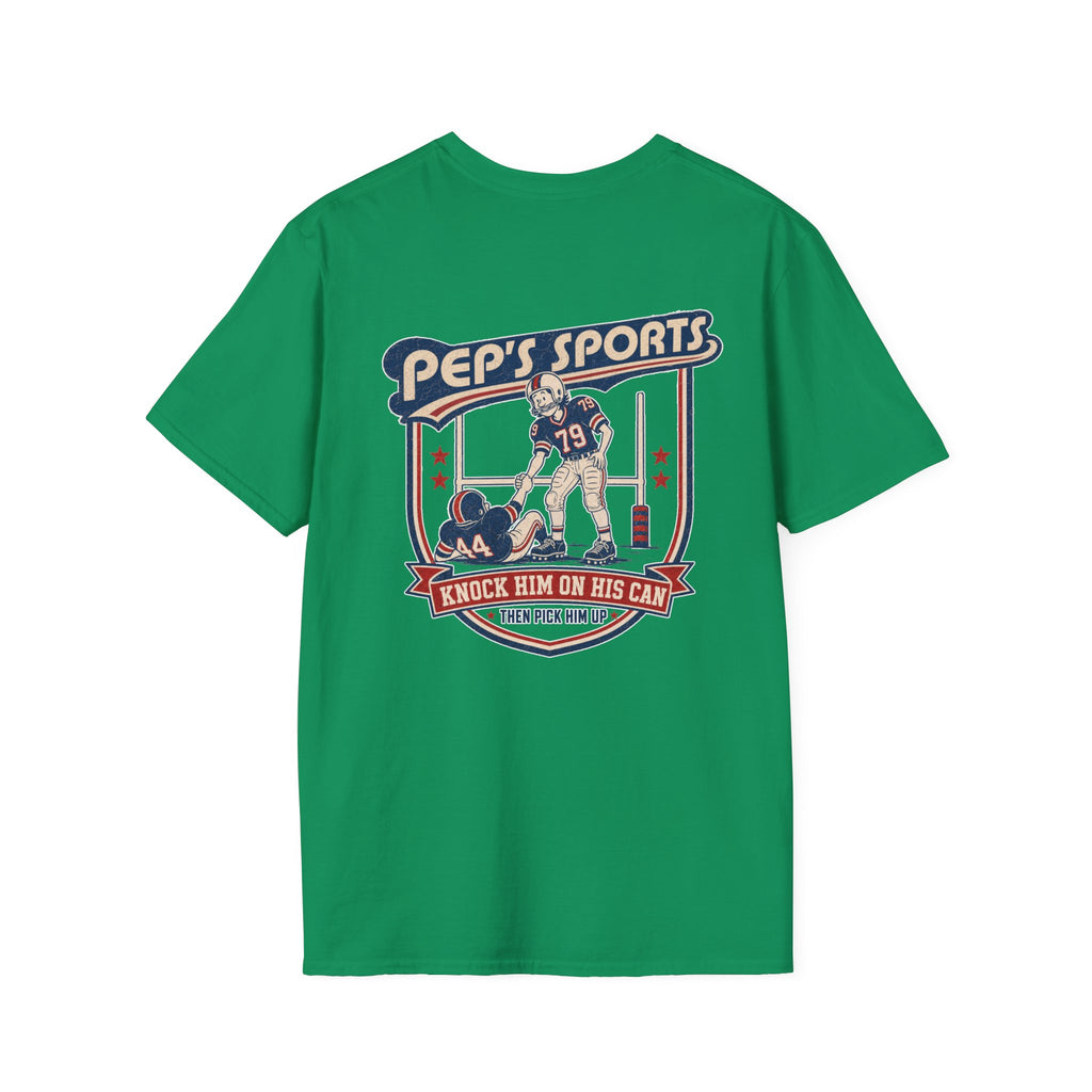 Knock Him On His Can Pep T-Shirt