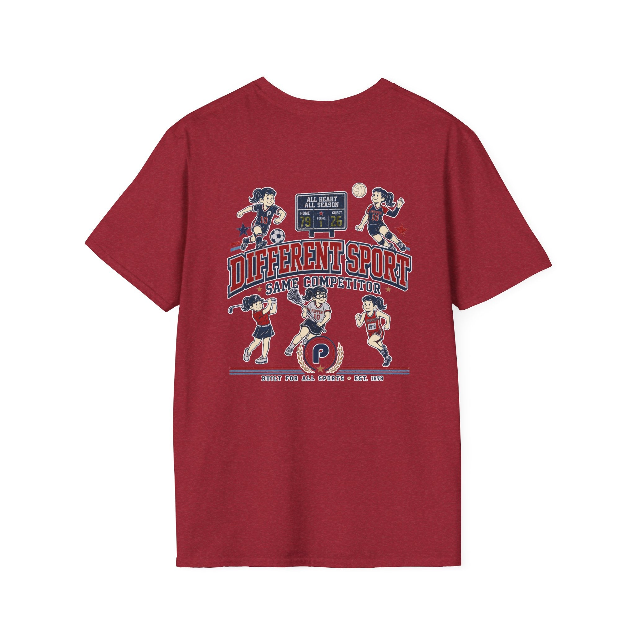 Different Sport Same Competitor 02 Pepper T-Shirt