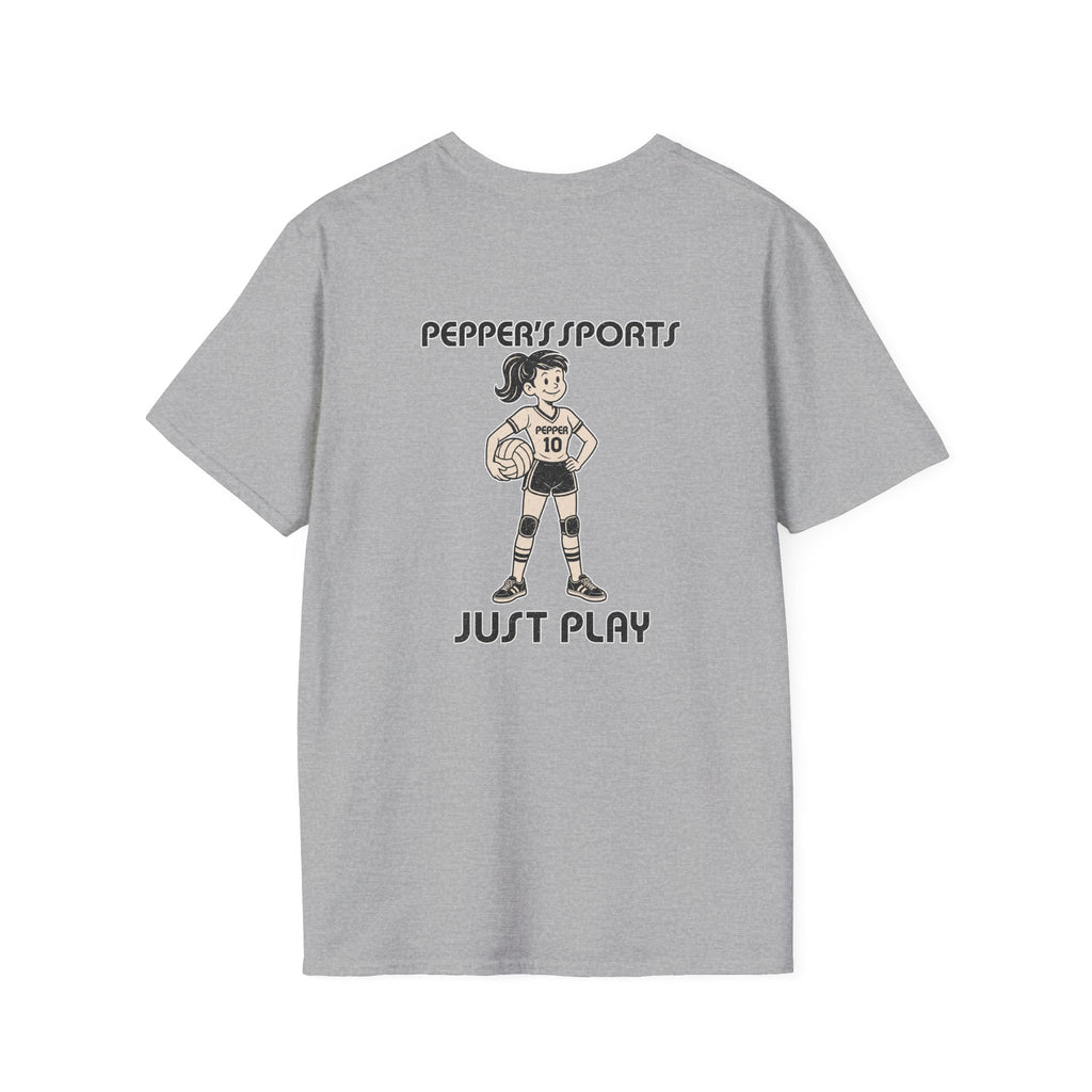 Pepper Volleyball Just Play T-Shirt