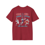 One Kid Three Sports Softball Volleyball Basketball Pepper T-Shirt