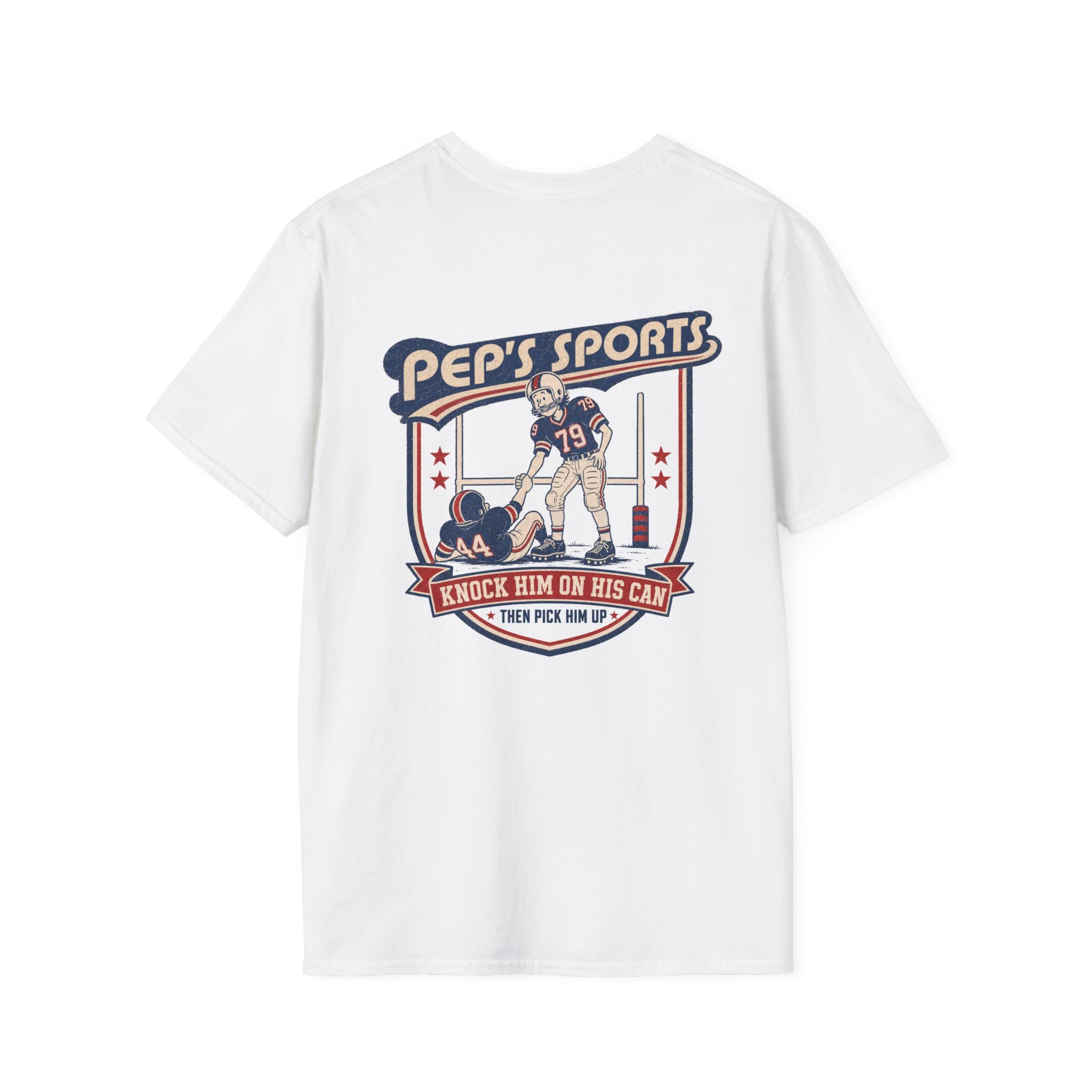 Knock Him On His Can Pep T-Shirt