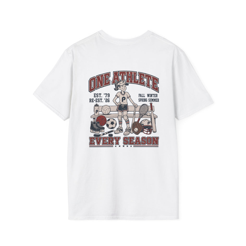 One Athlete Every Season Pepper T-Shirt