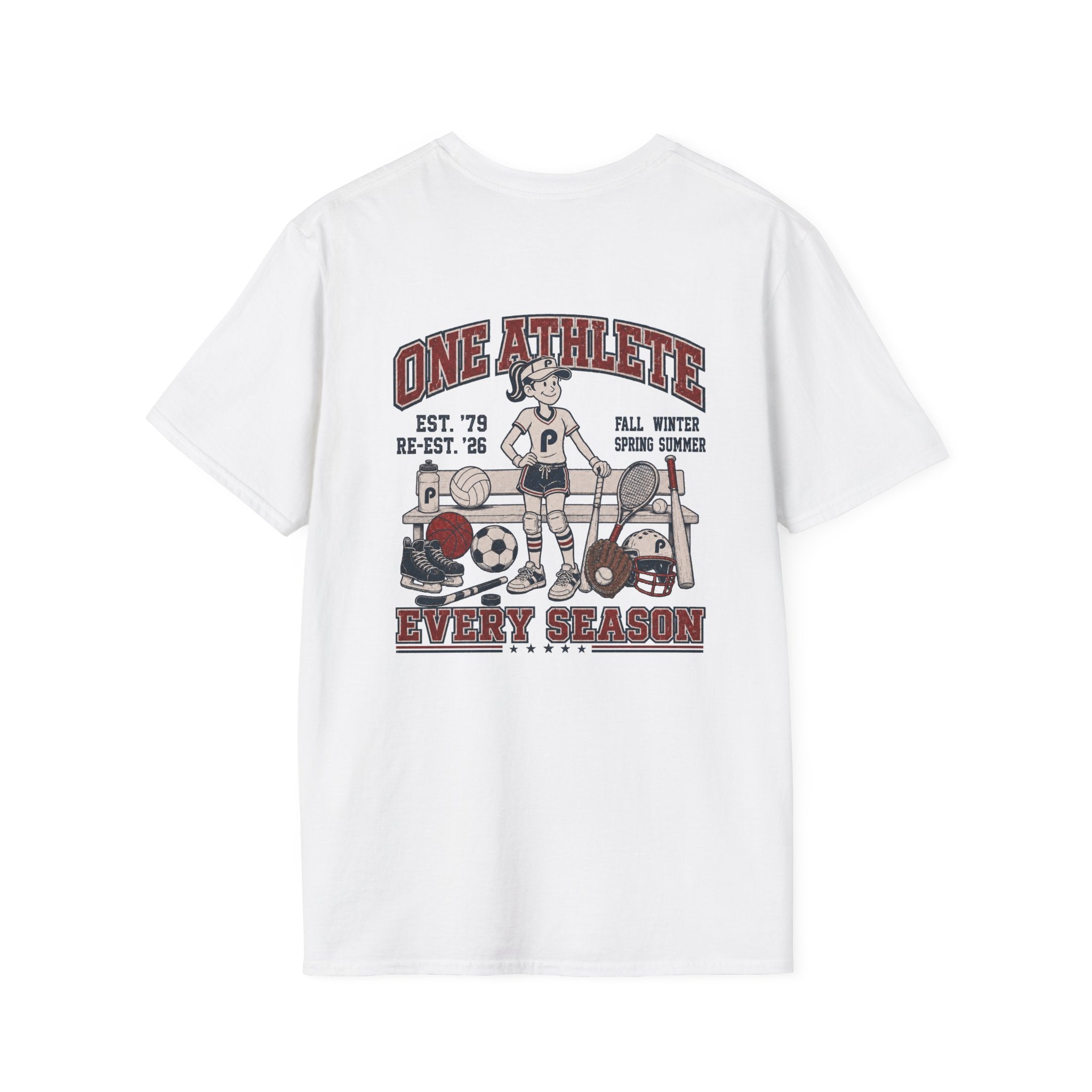 One Athlete Every Season Pepper T-Shirt