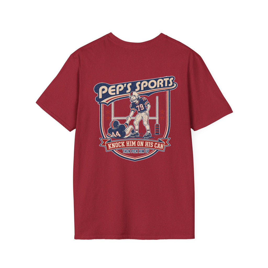 Knock Him On His Can Pep T-Shirt