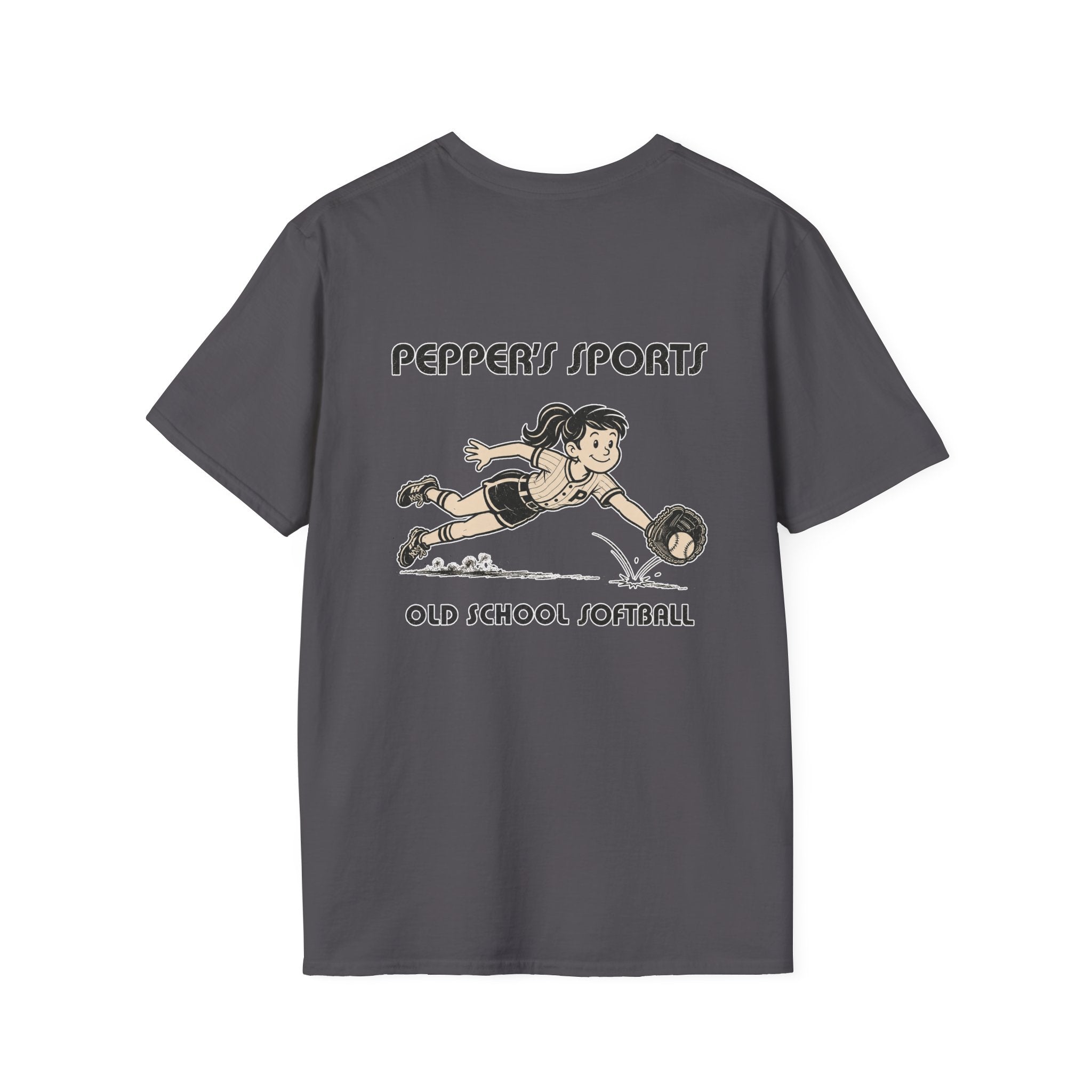 Pepper Softball Old School T-Shirt