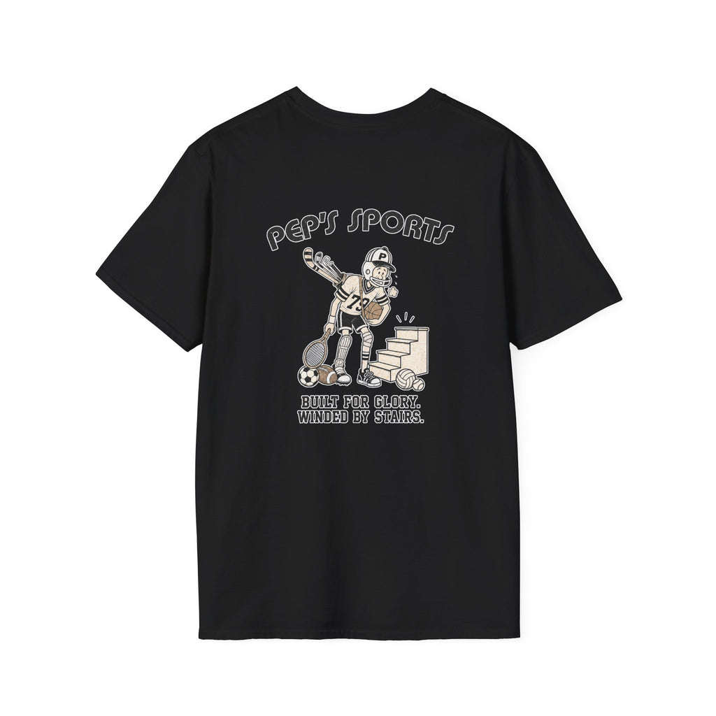 Built For Glory Winded By Stairs - Pep T-Shirt