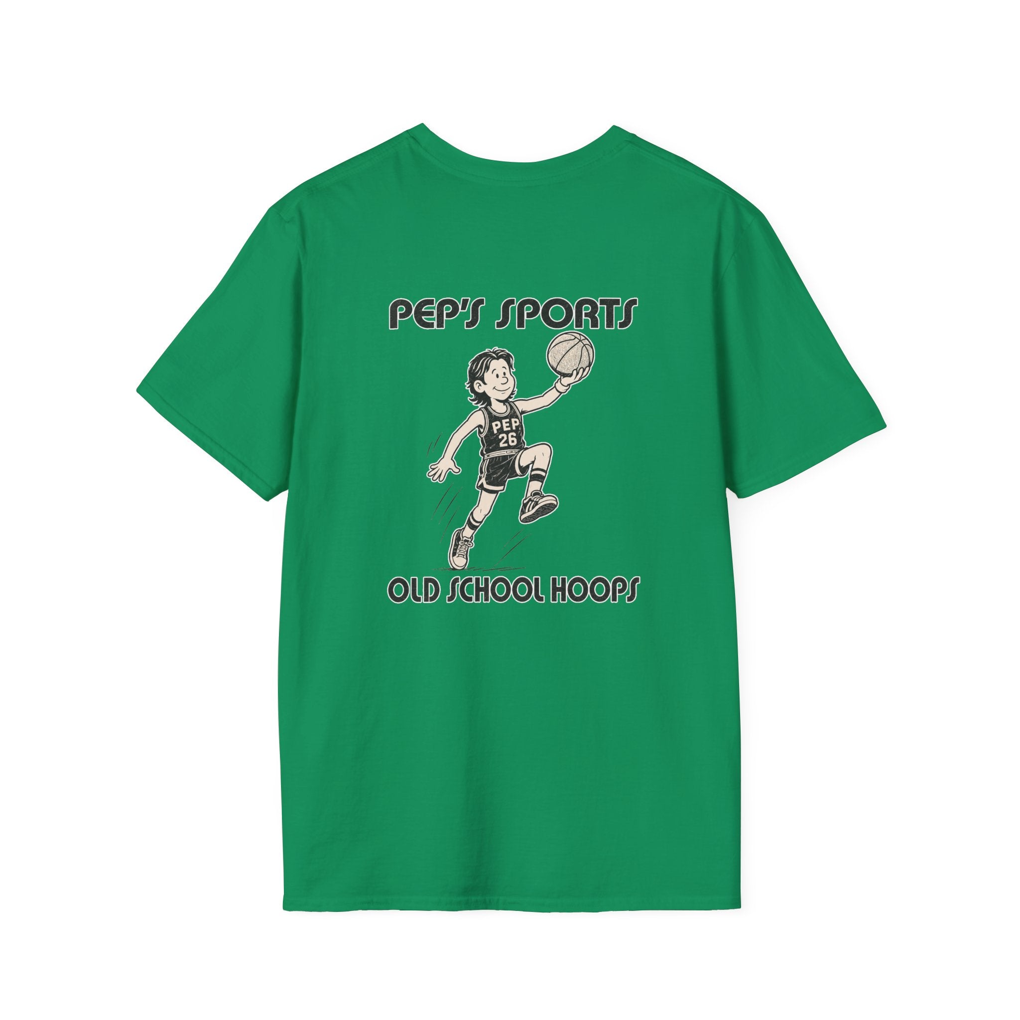 Pep Basketball Old School Hoops T-Shirt