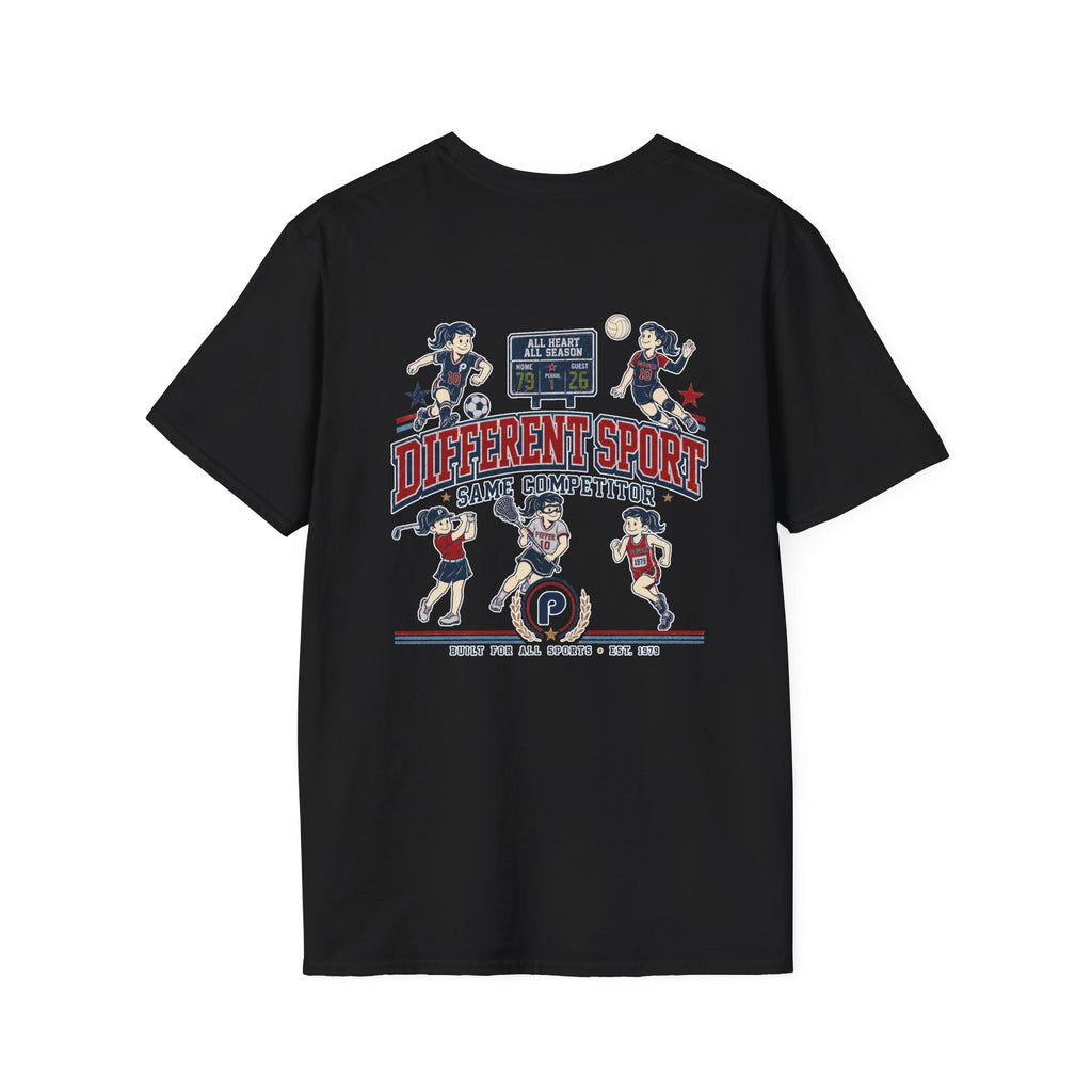 Different Sport Same Competitor 02 Pepper T-Shirt