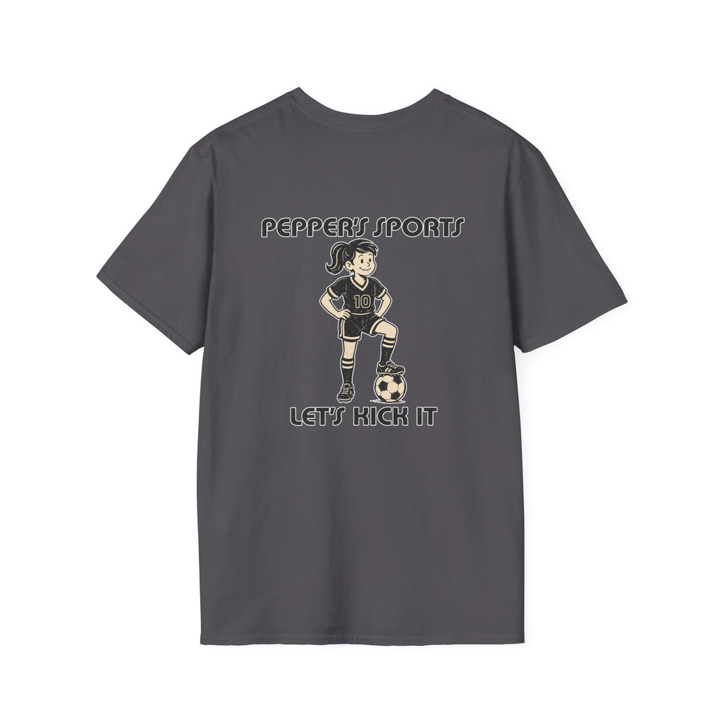 Pepper Soccer Let's Kick It T-Shirt