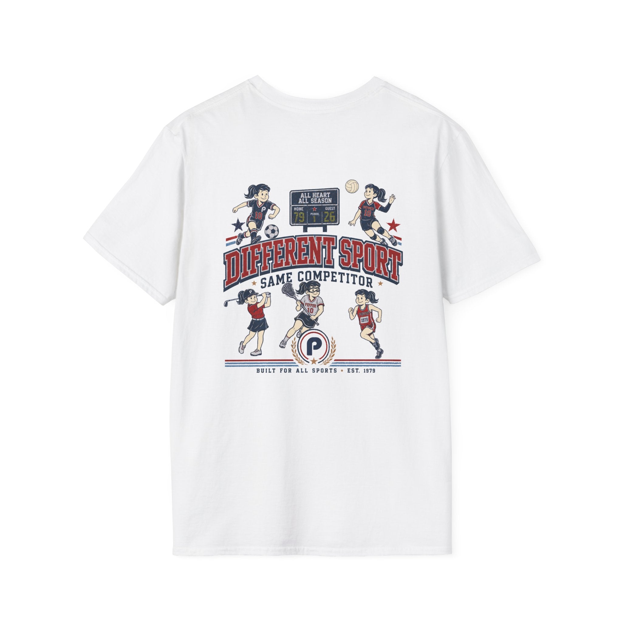 Different Sport Same Competitor 02 Pepper T-Shirt