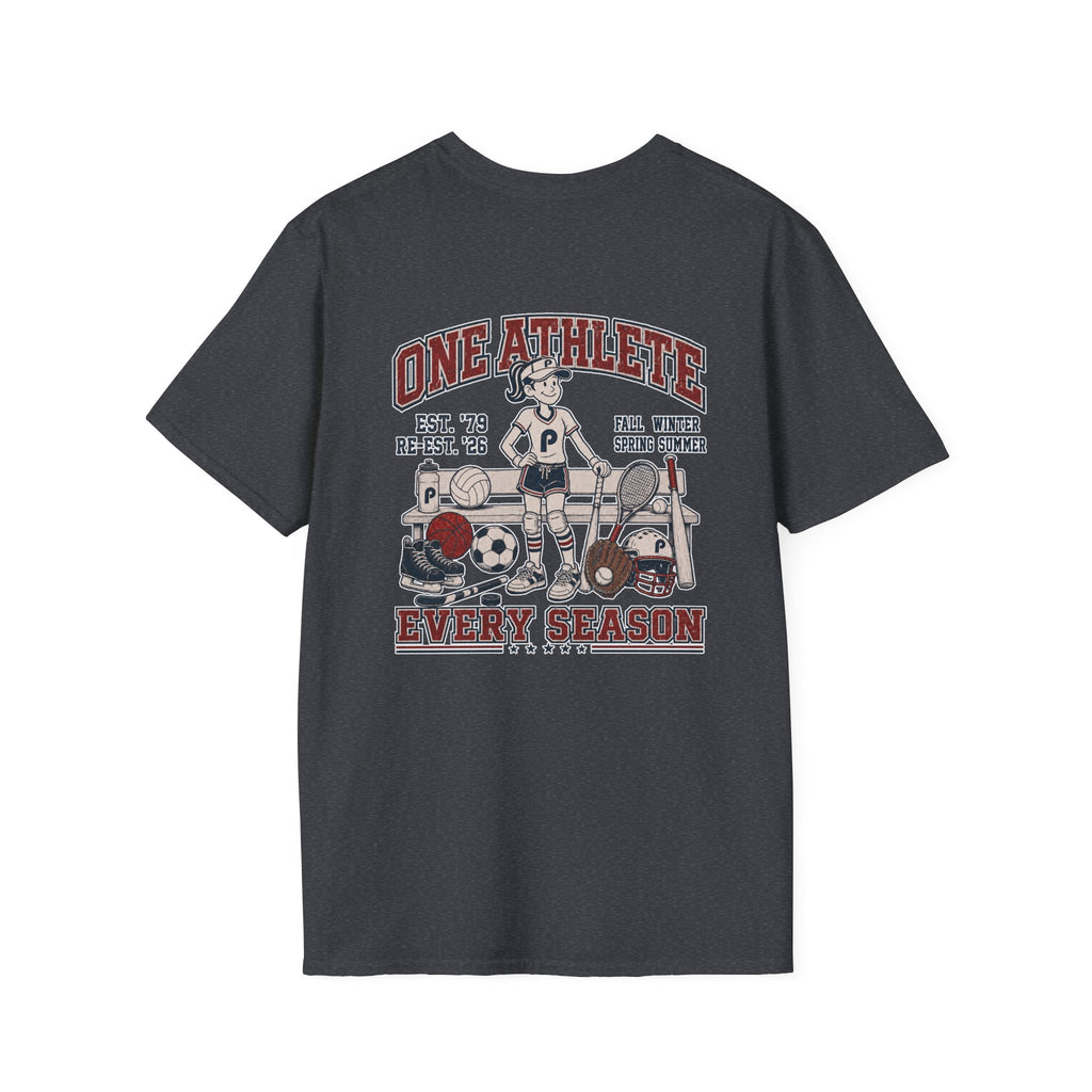 One Athlete Every Season Pepper T-Shirt