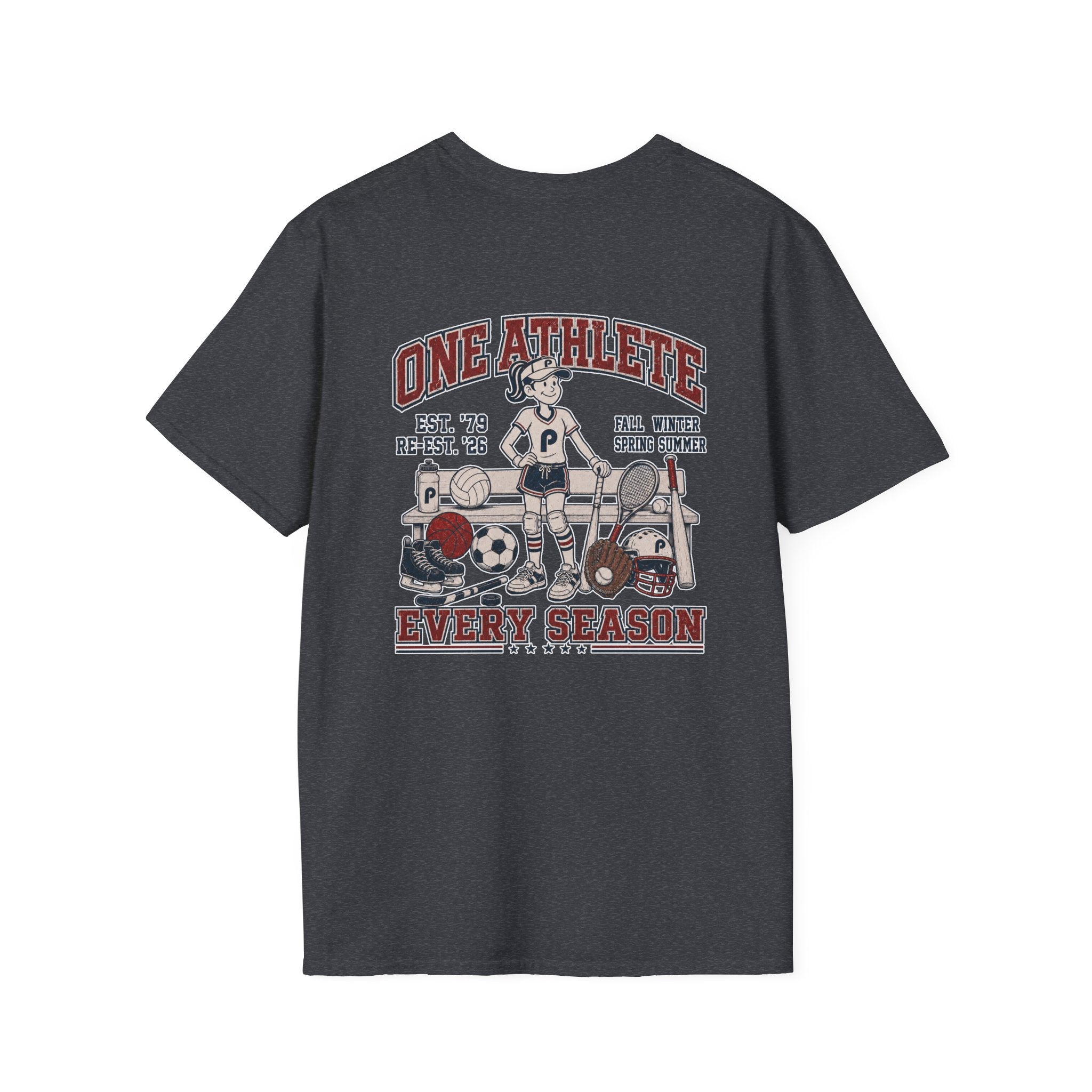 One Athlete Every Season Pepper T-Shirt