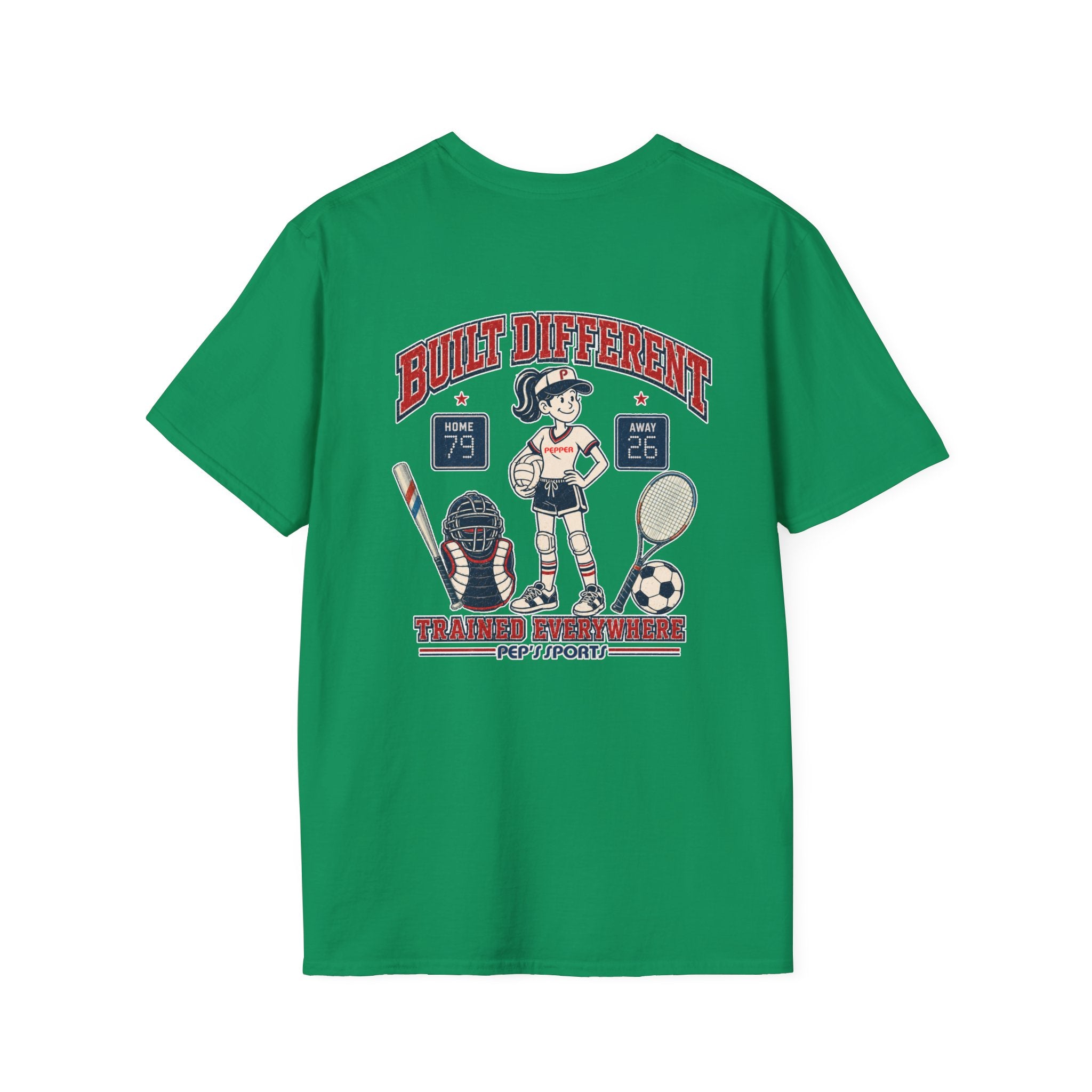 Built Different Trained Everywhere Pepper '26 T-Shirt