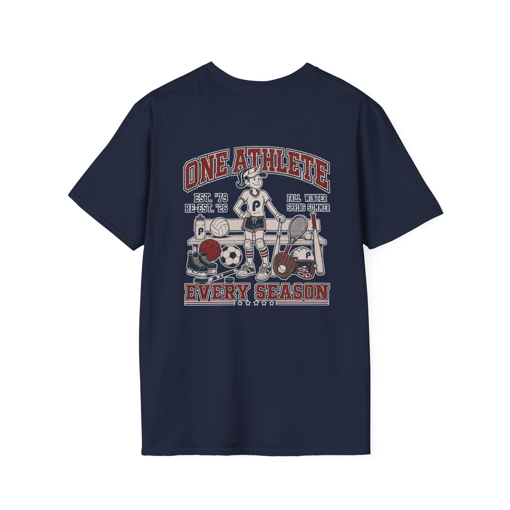 One Athlete Every Season Pepper T-Shirt