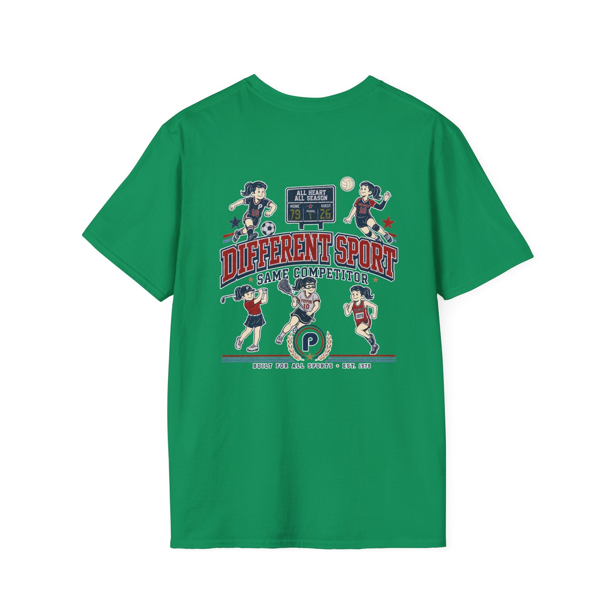 Different Sport Same Competitor 02 Pepper T-Shirt