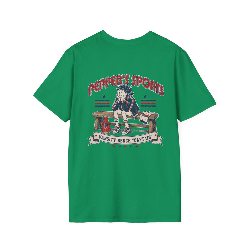 Varsity Bench Captain Pepper T-Shirt