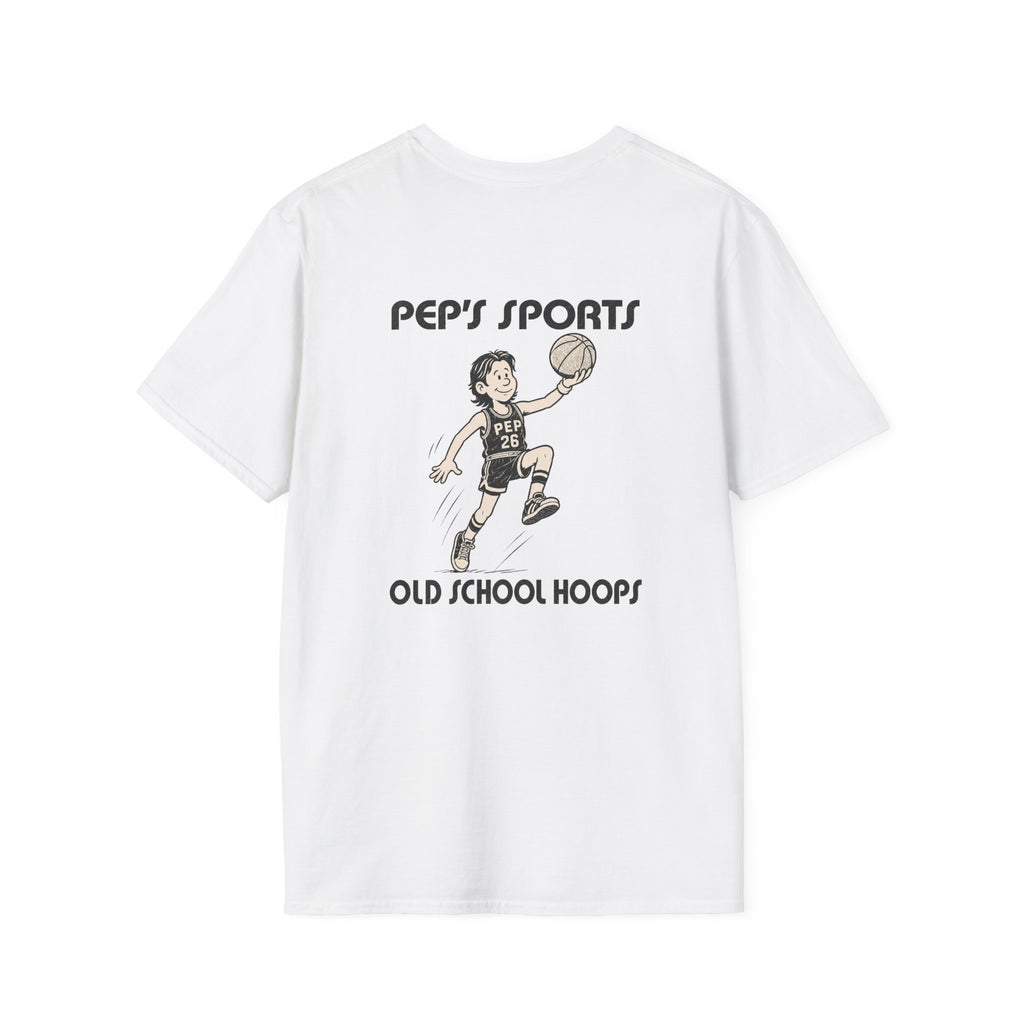 Pep Basketball Old School Hoops T-Shirt