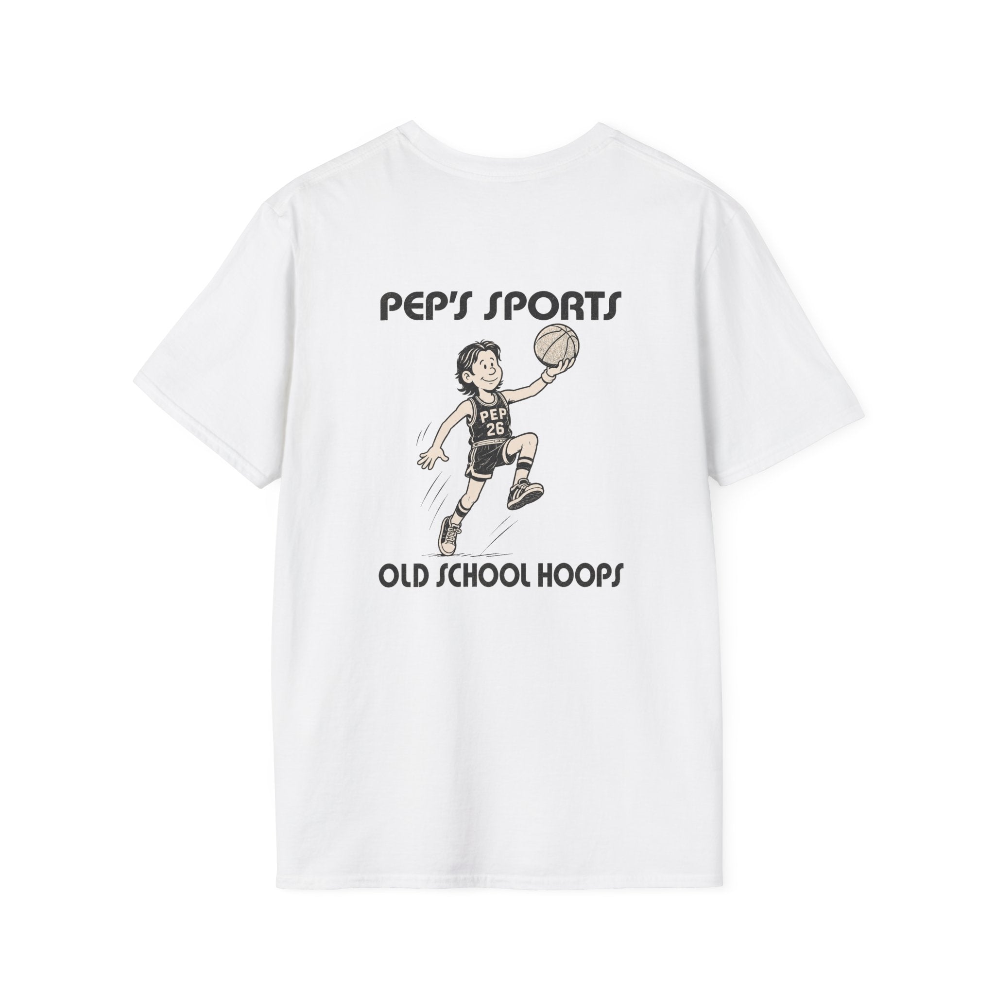 Pep Basketball Old School Hoops T-Shirt