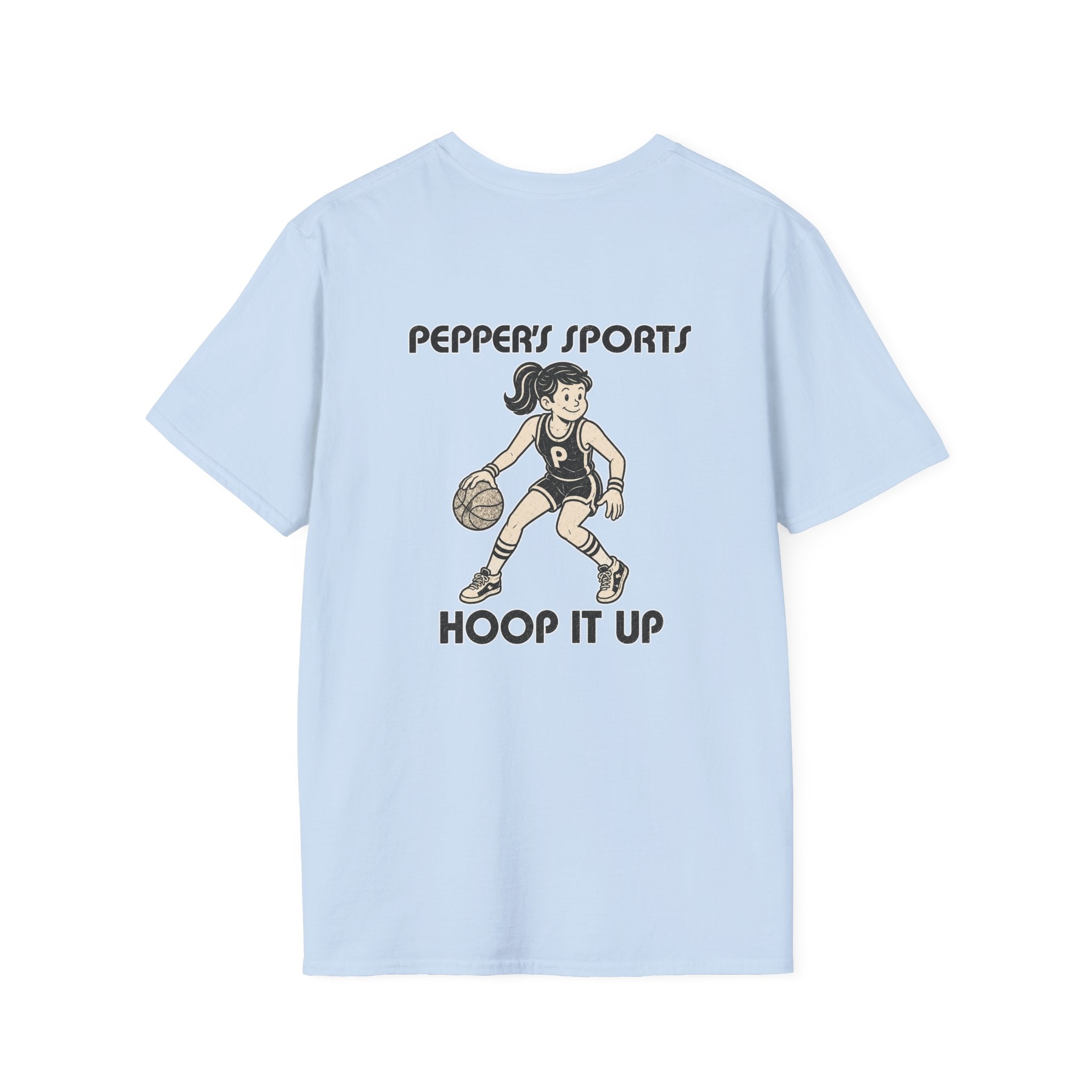 Pepper Basketball Hoop It Up T-Shirt