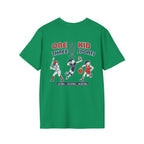 One Kid Three Sports Softball Volleyball Basketball Pepper T-Shirt