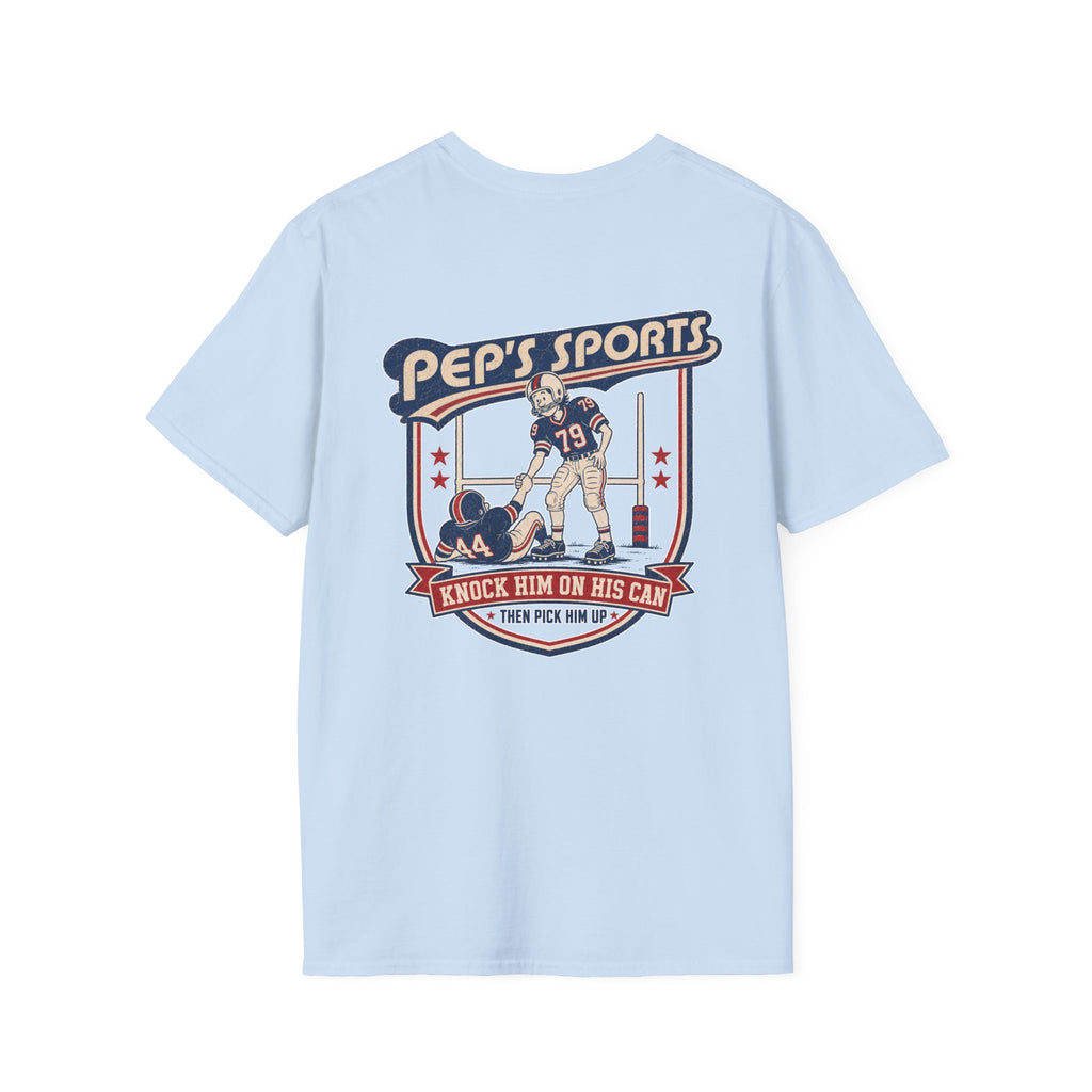Knock Him On His Can Pep T-Shirt