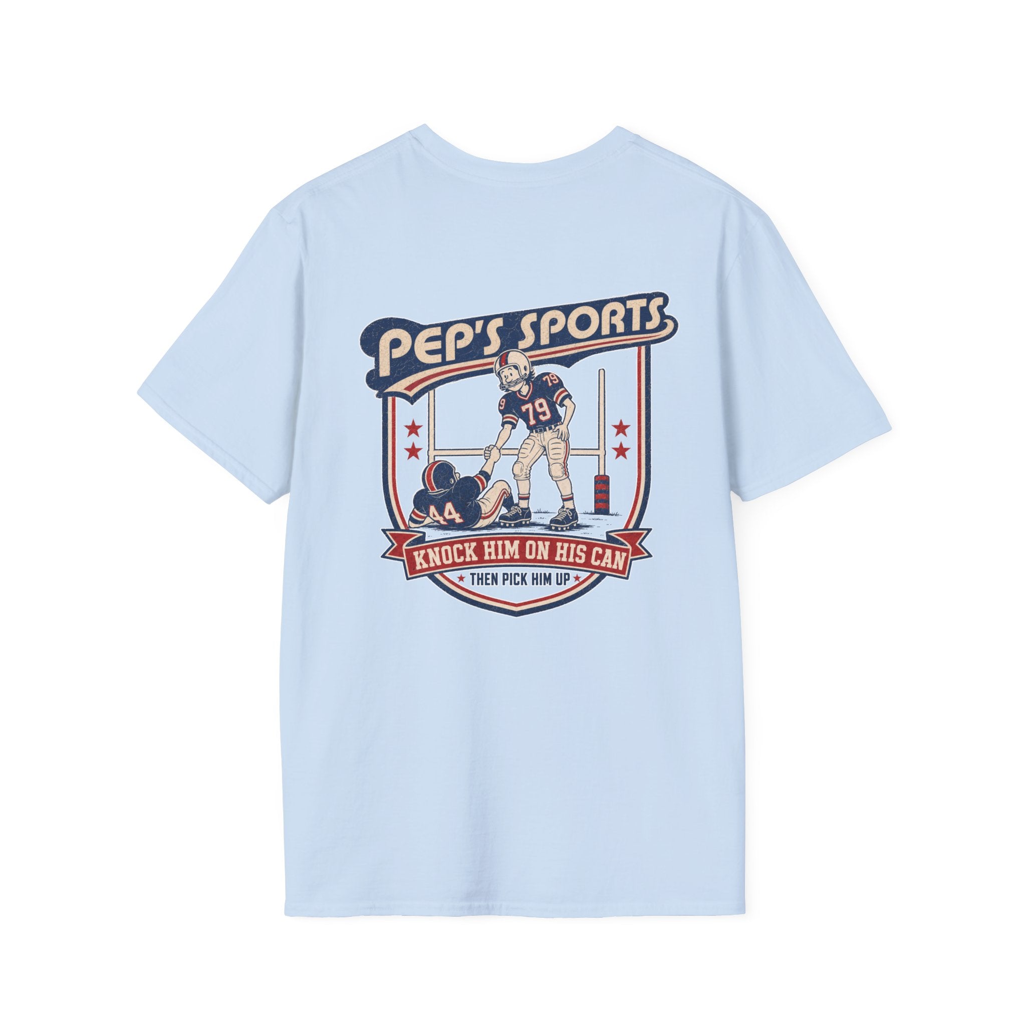 Knock Him On His Can Pep T-Shirt