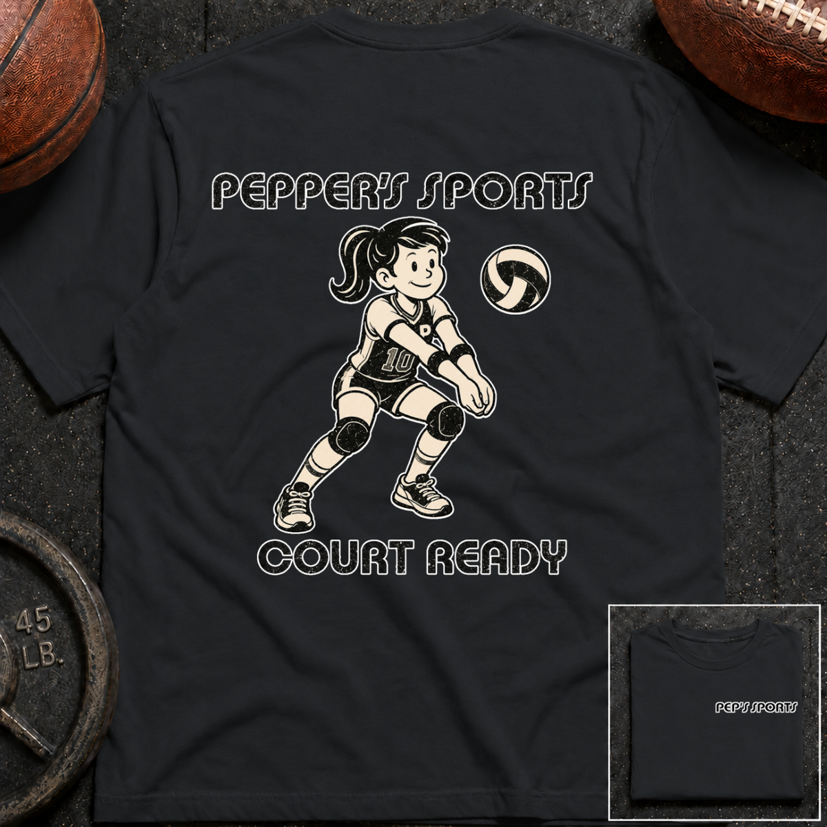 Pepper - Volleyball Court Ready