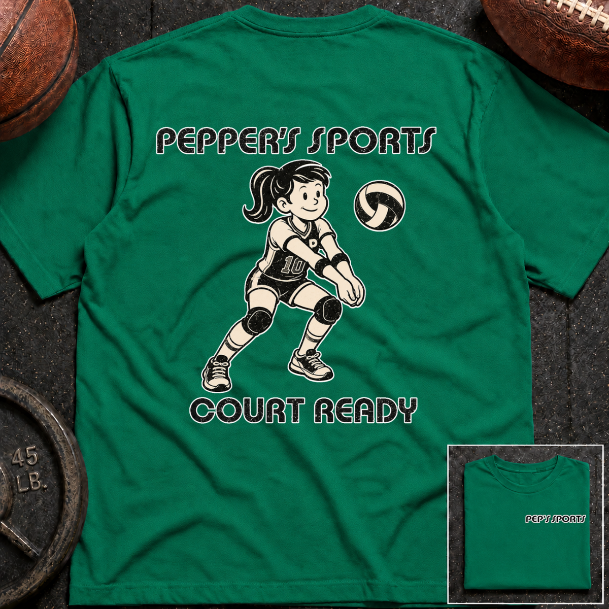 Pepper - Volleyball Court Ready