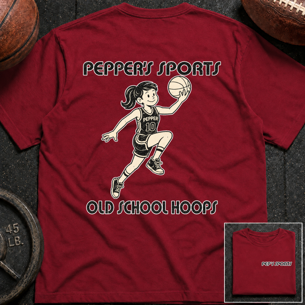 Pepper - Basketball Old School Hoops