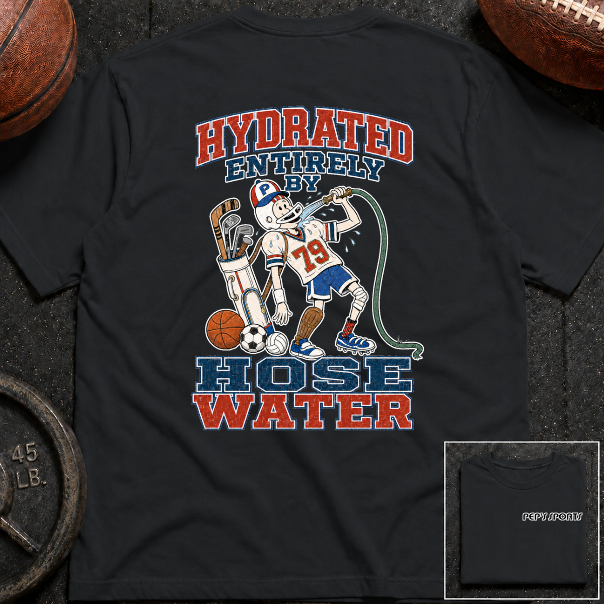 Pep - Hydrated By Hose Water