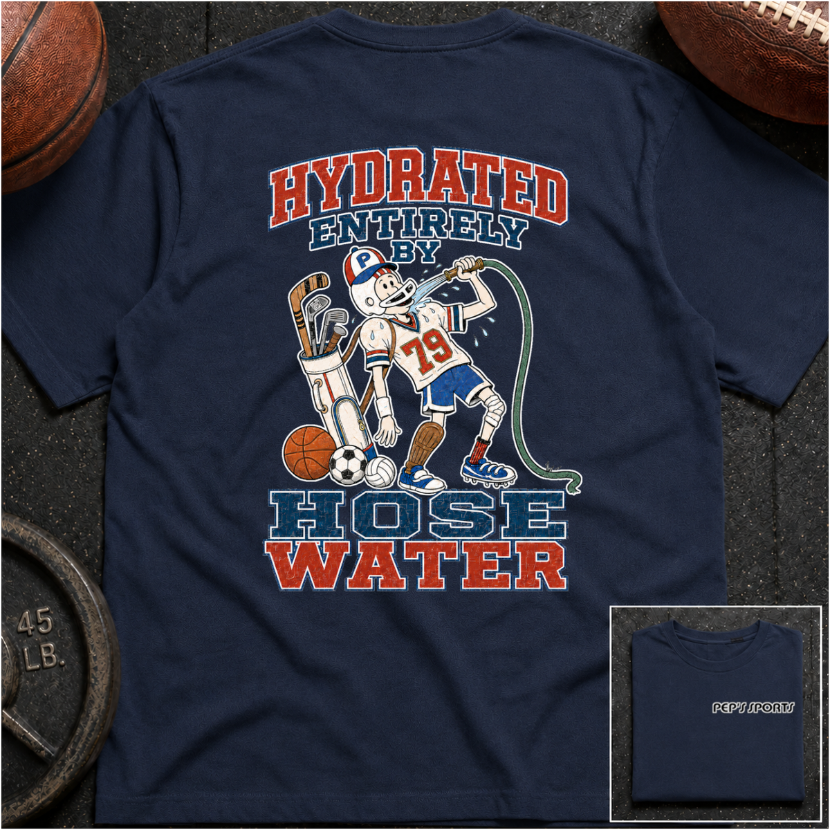Pep - Hydrated By Hose Water