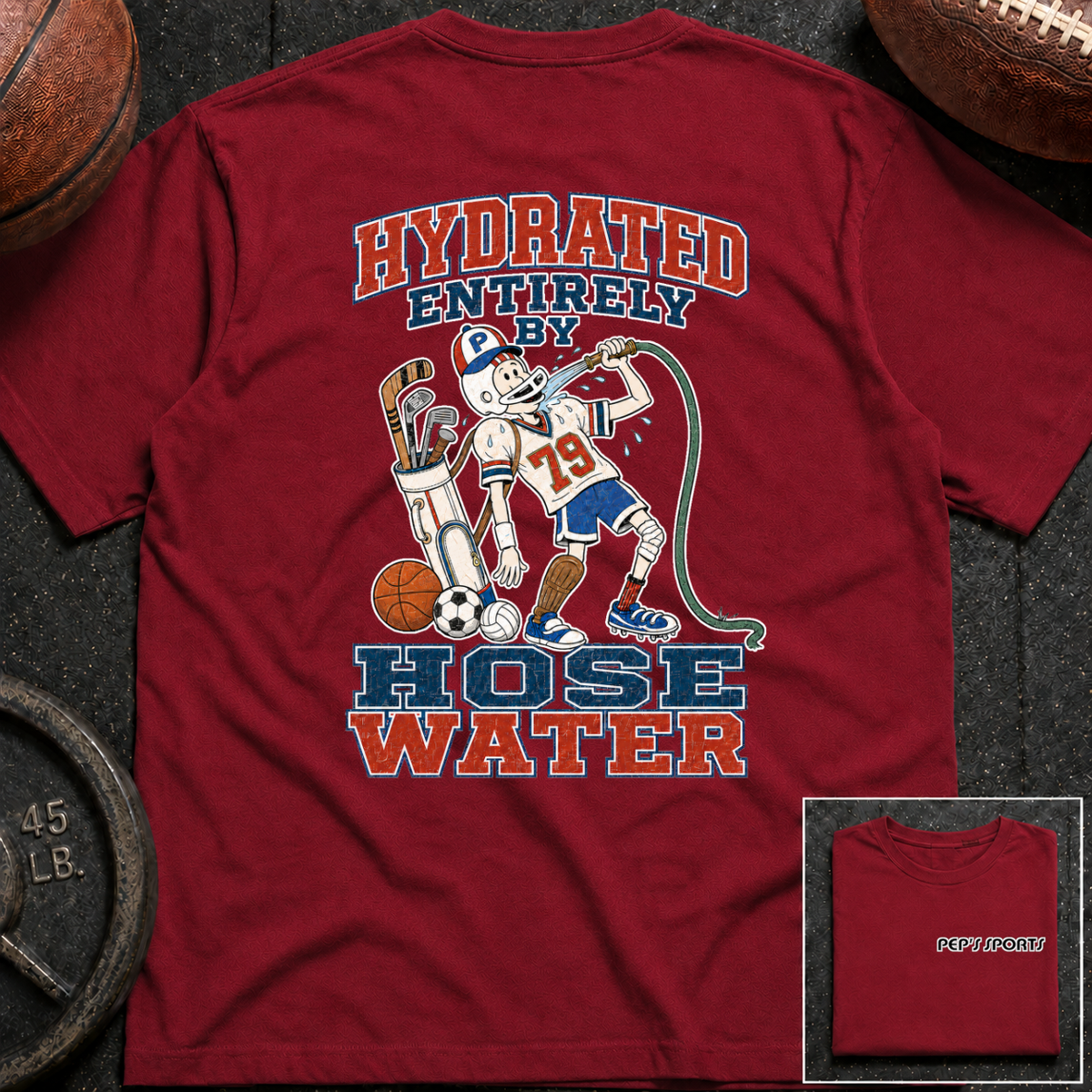 Pep - Hydrated By Hose Water