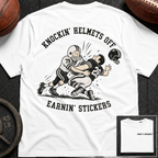 Pep - Helmets Off Earnin' Stickers