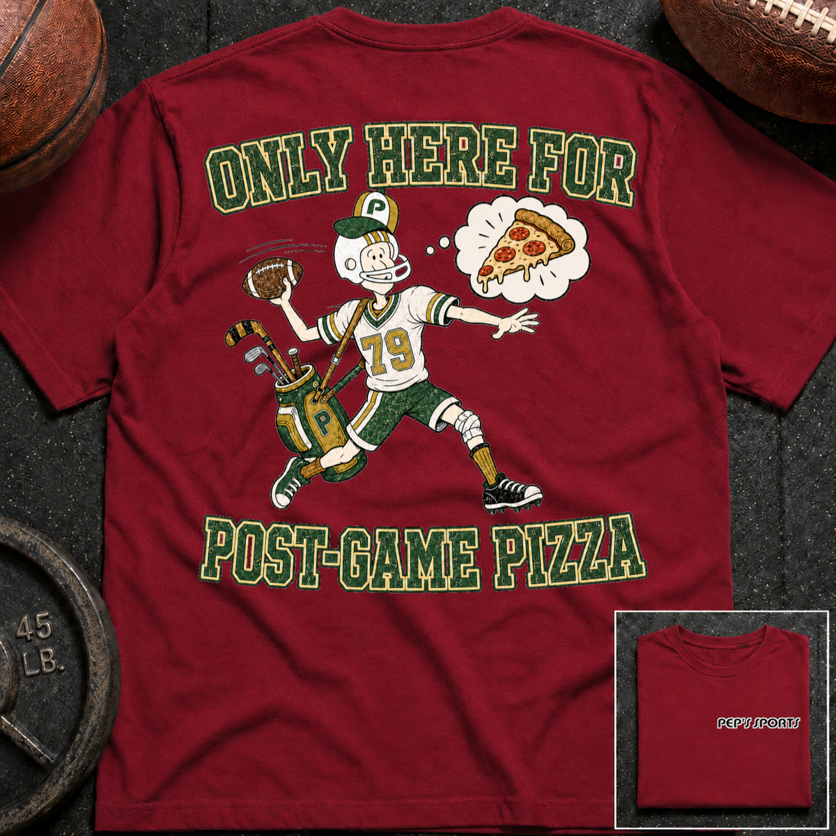 Pep - Only Here For Pizza