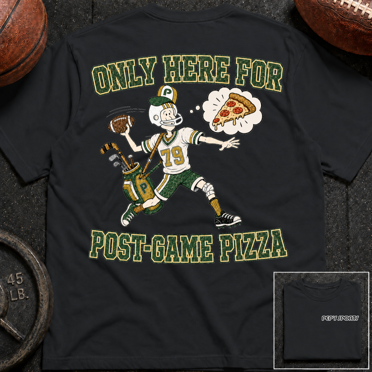 Pep - Only Here For Pizza